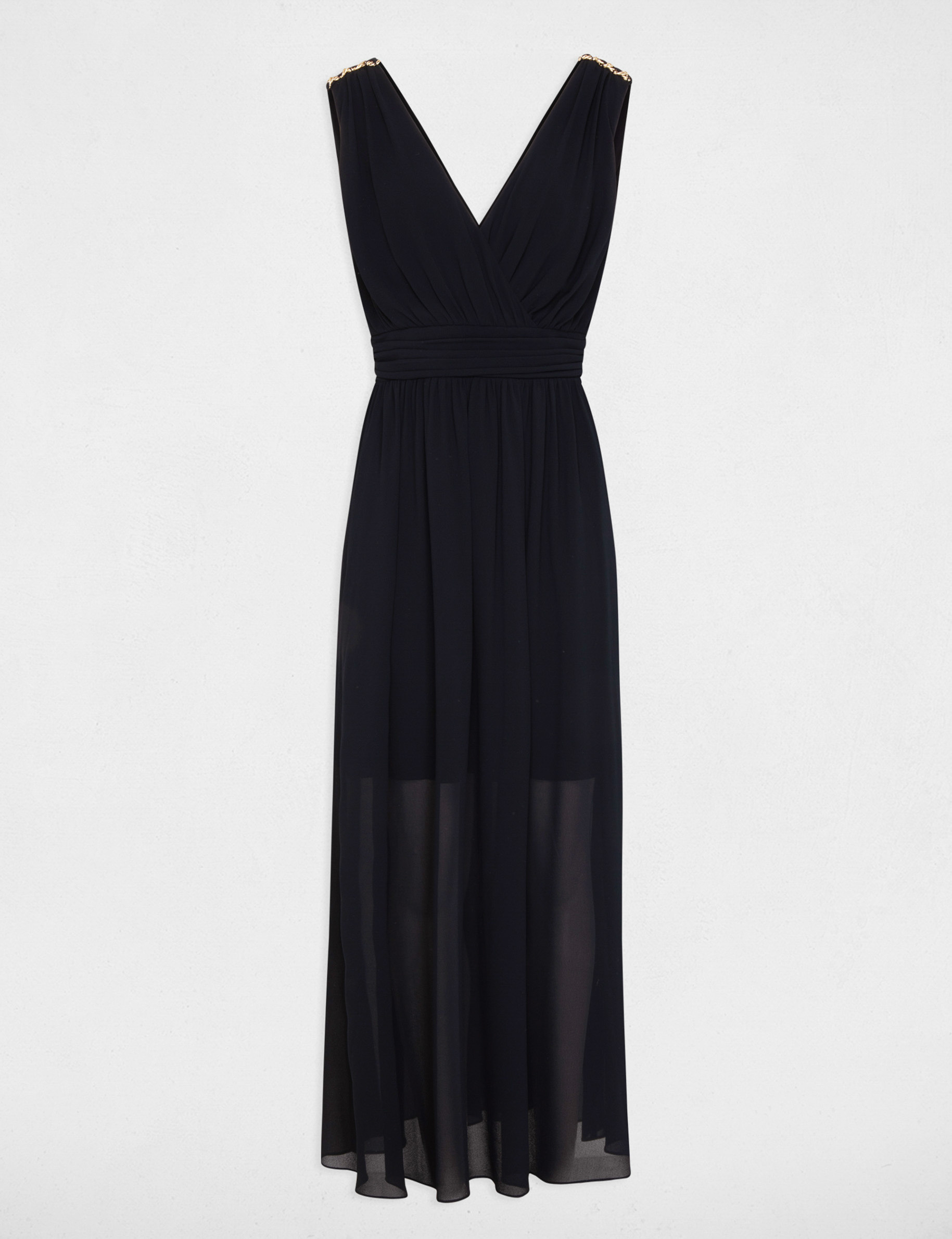 waisted maxi dress navy women Waisted maxi dress navy women