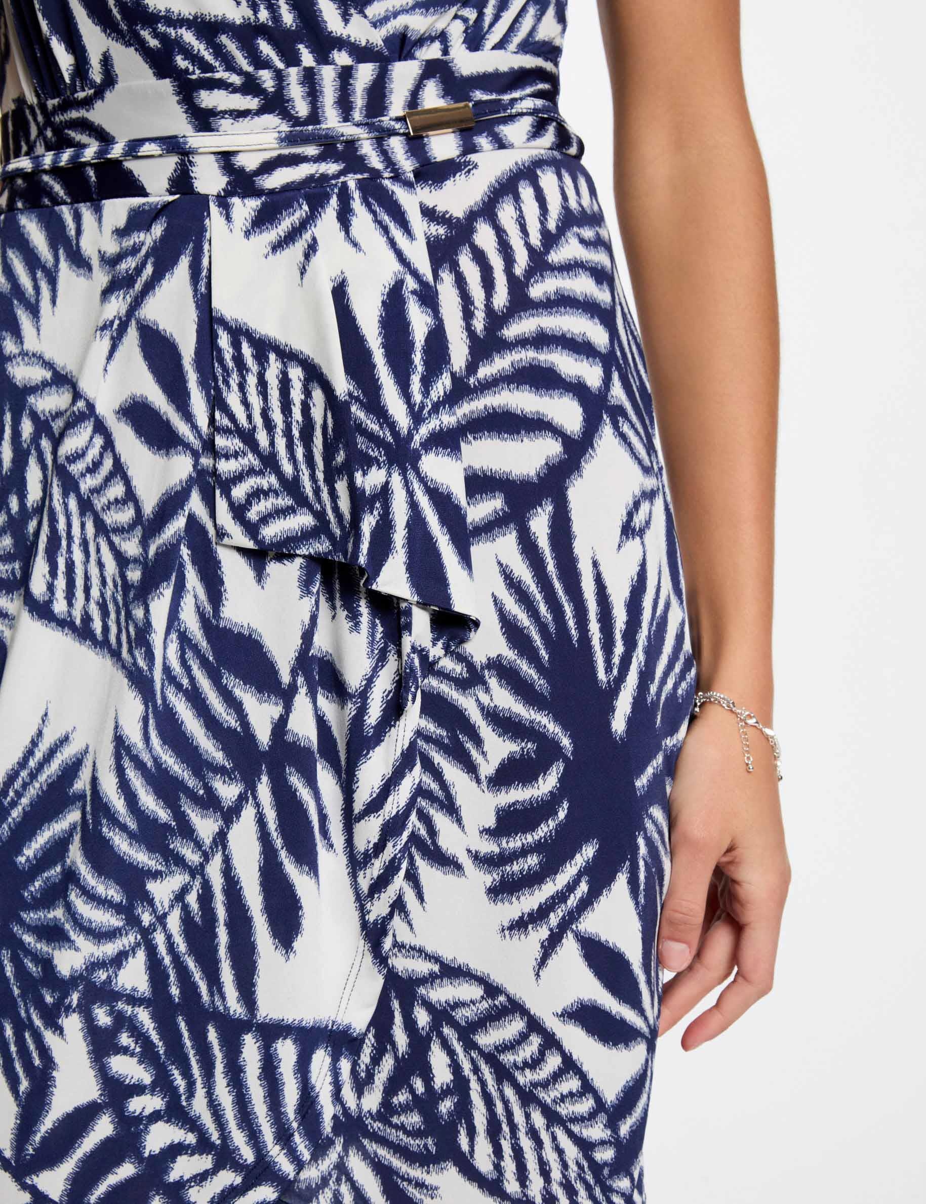 printed fitted mini dress multicolor women Printed fitted mini dress multicolor women