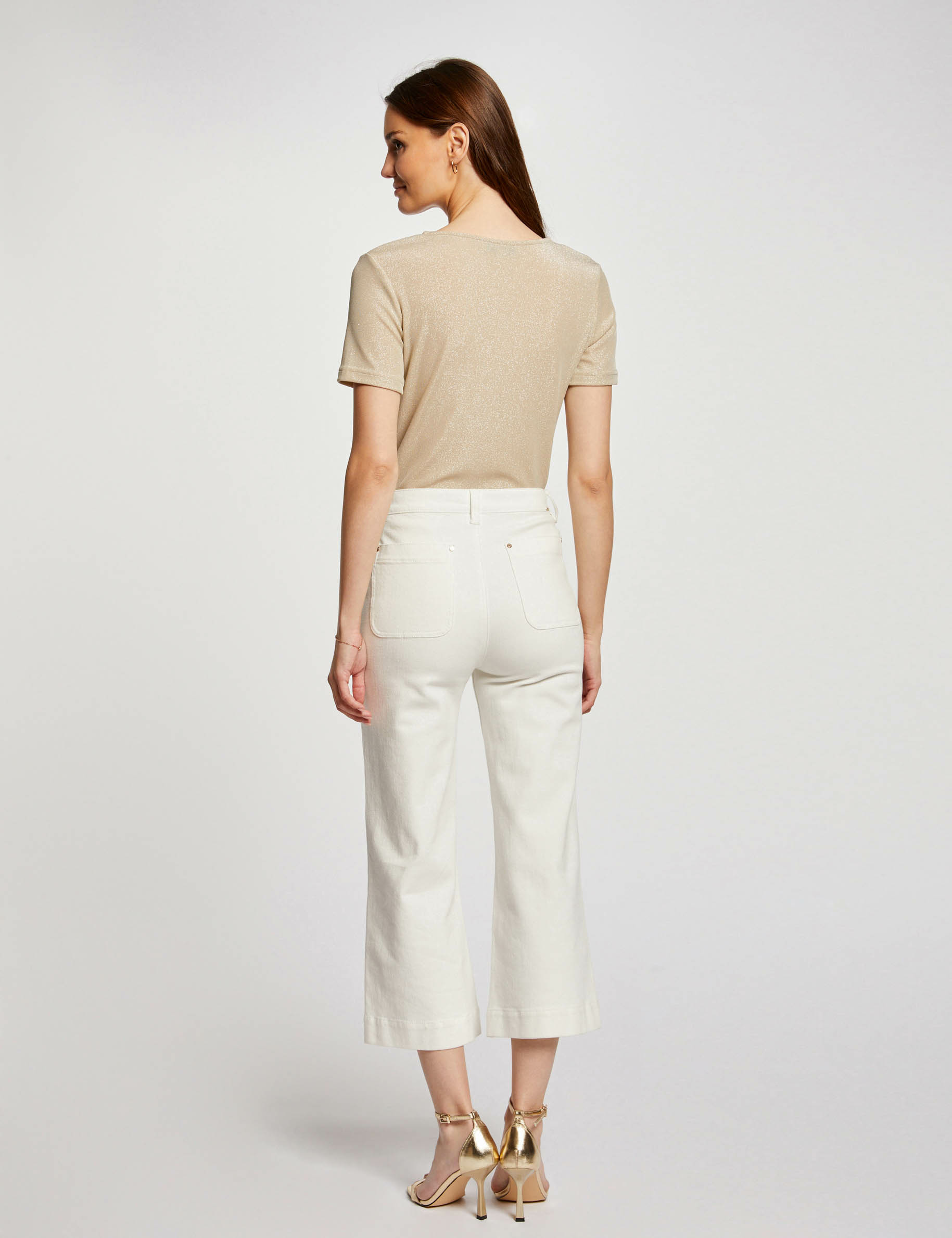 Shorty hotsell beige femme