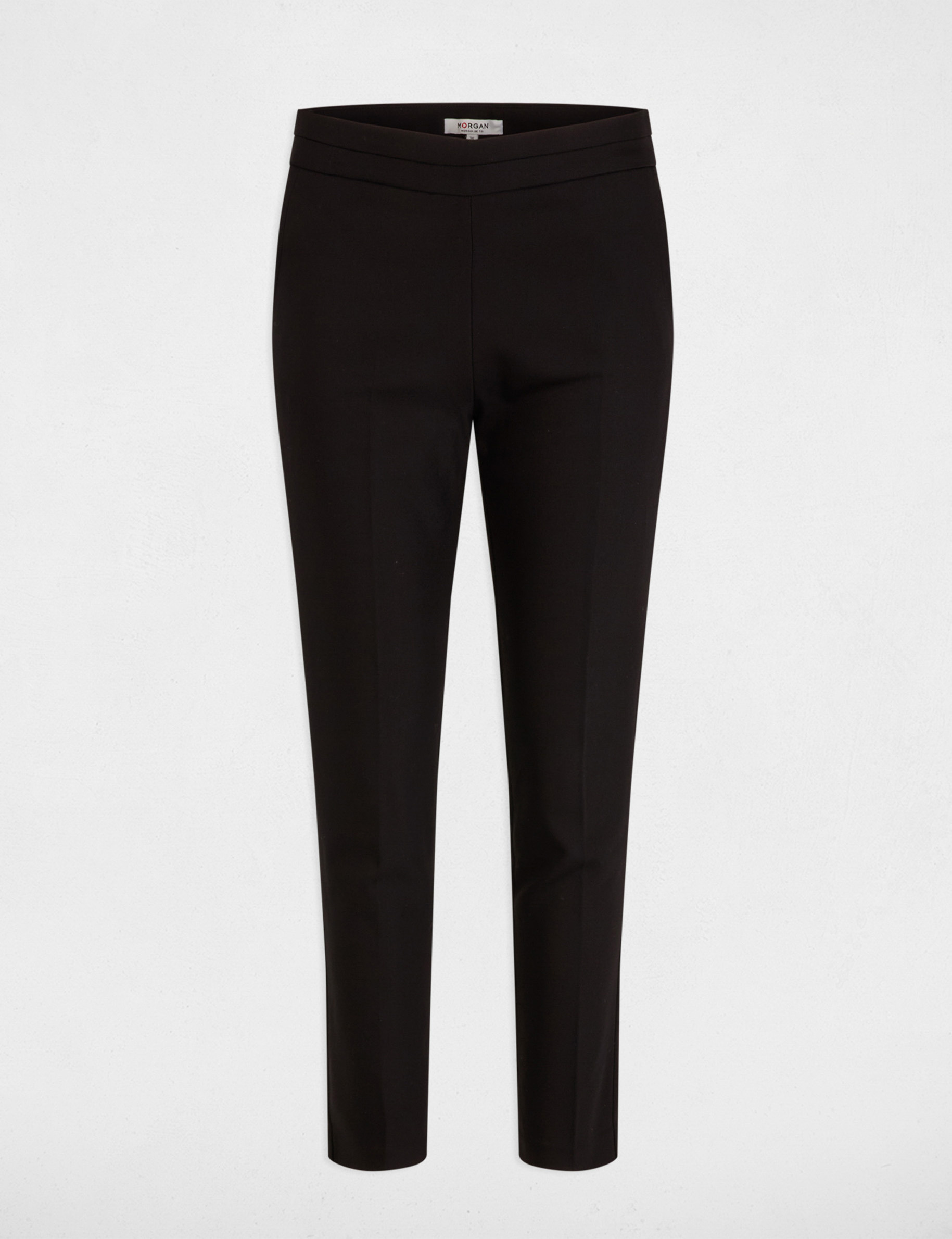 pantalon cigarette 78eme noir femme Pantalon cigarette 7/8ème noir femme