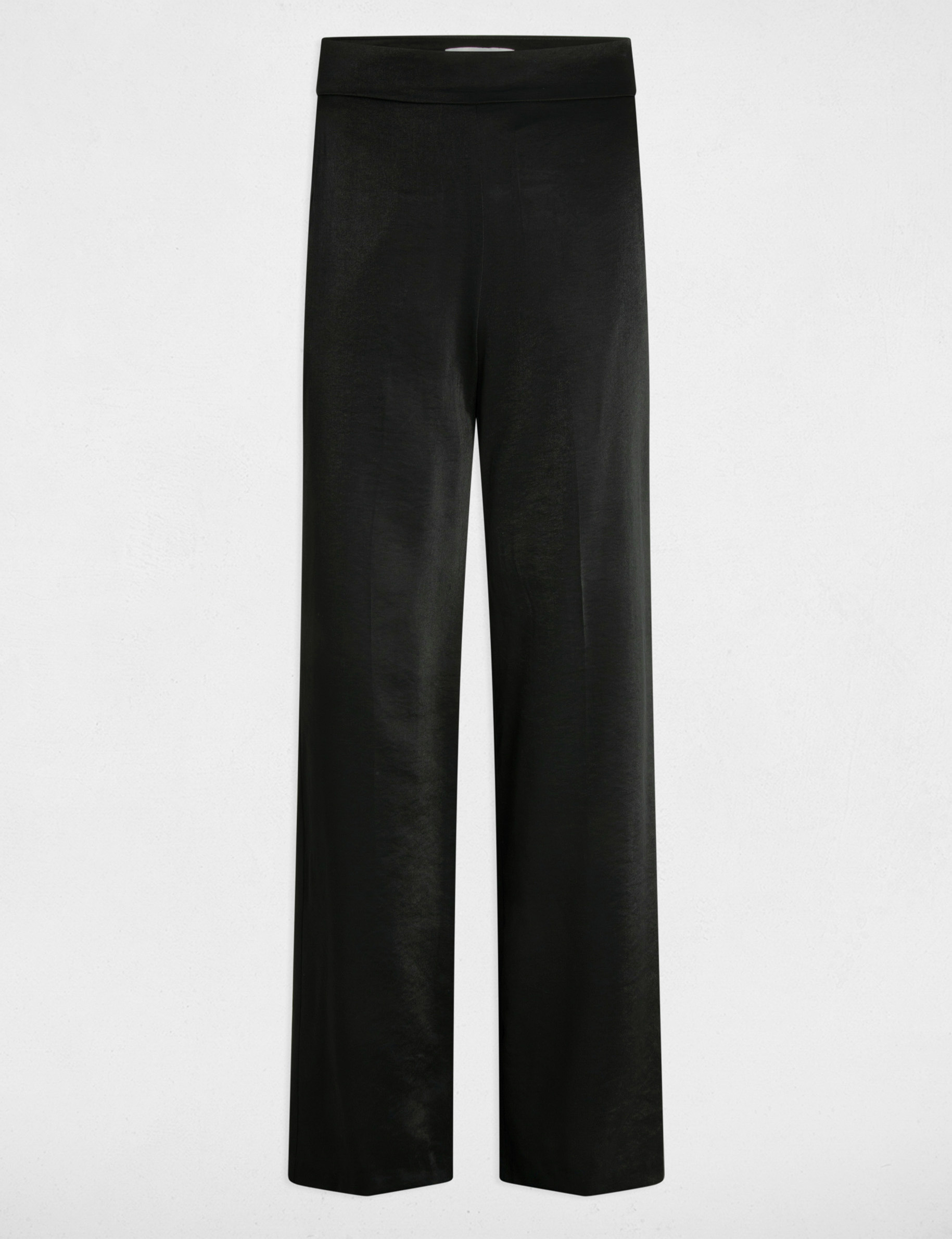 Loose wide leg trousers black women