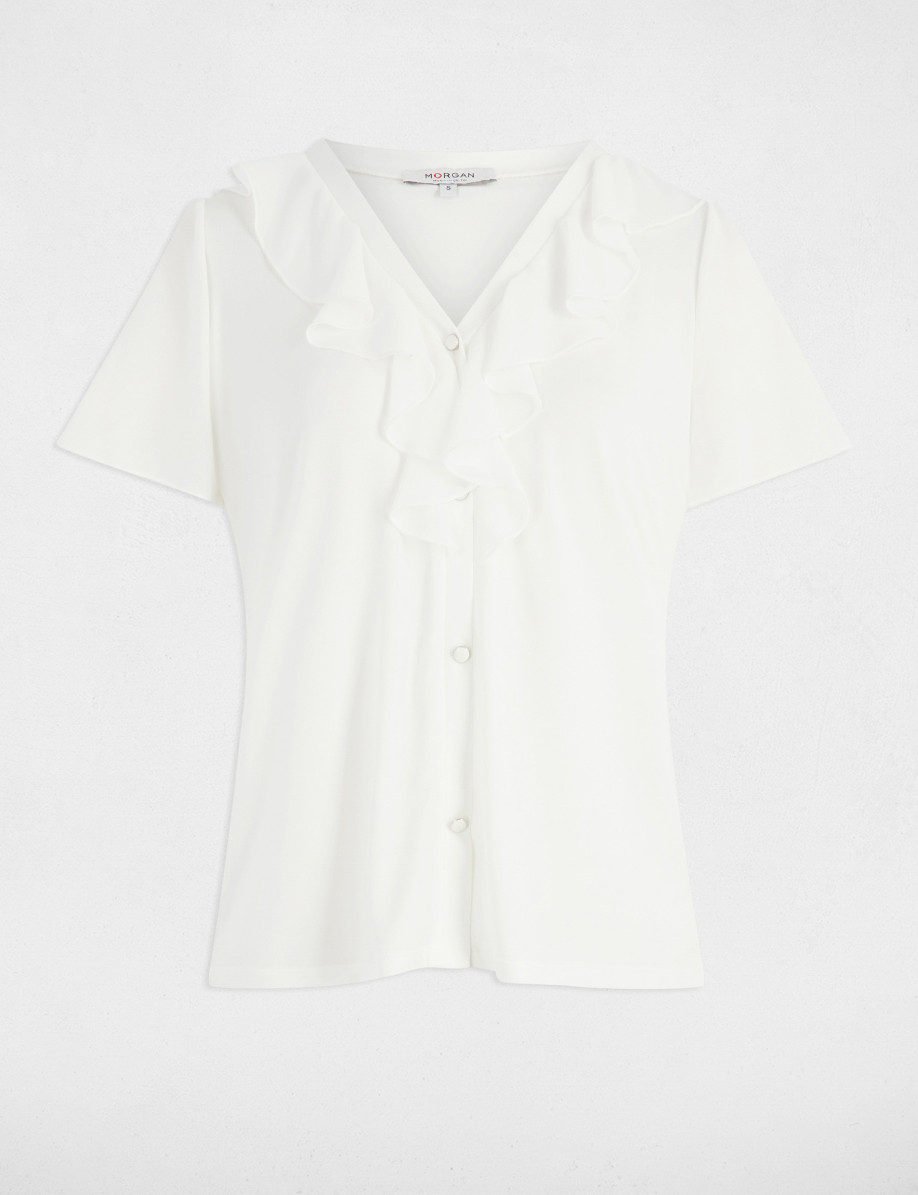 Short-sleeved t-shirt white women