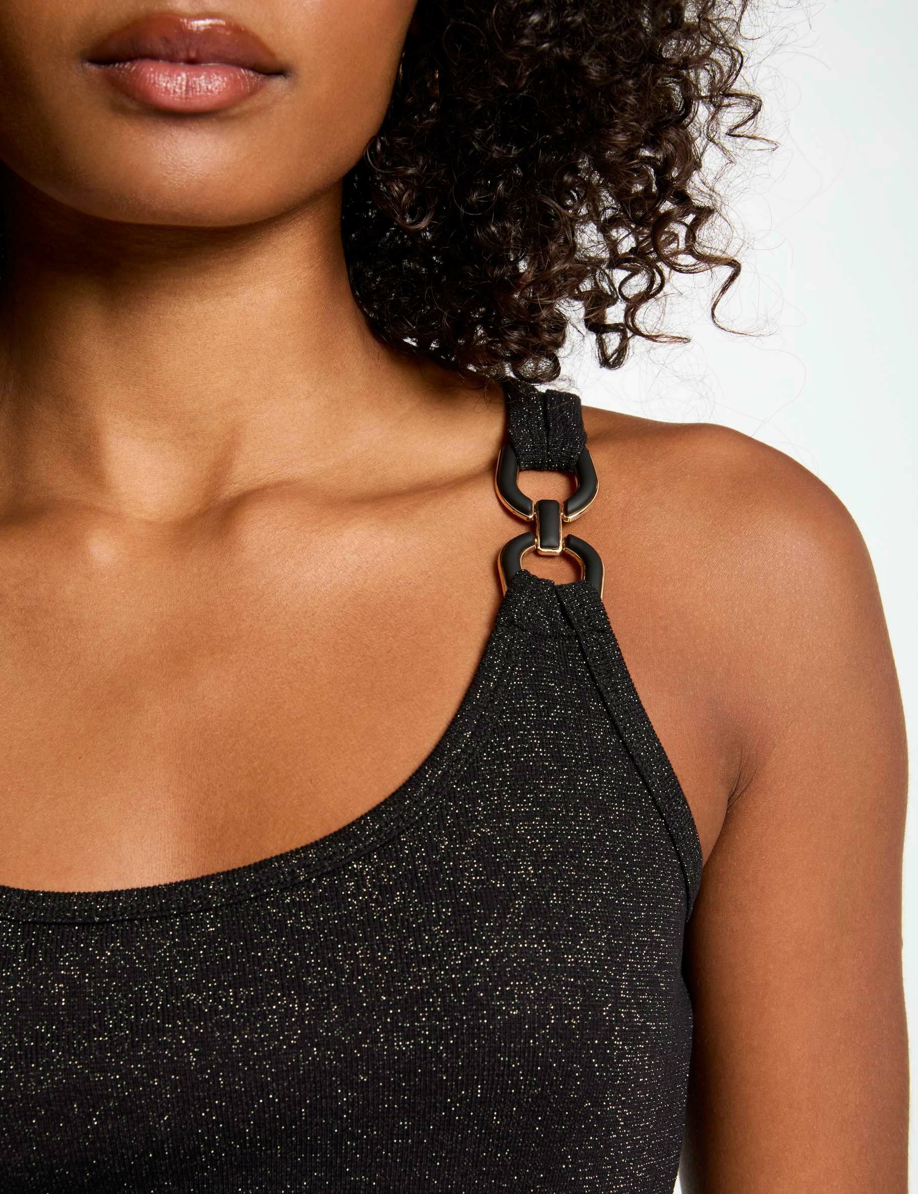 sleeveless vest top black women Sleeveless vest top black women