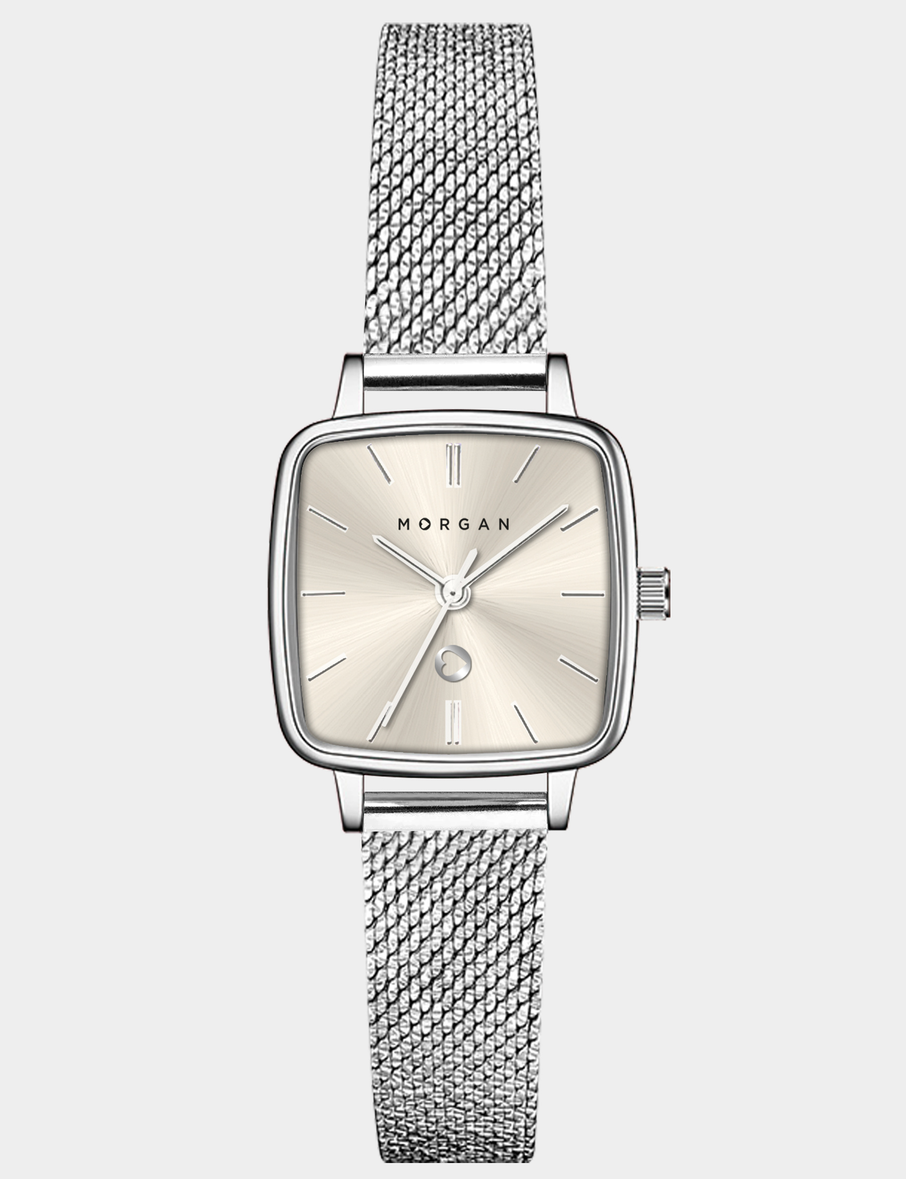 Classic watch silver color women