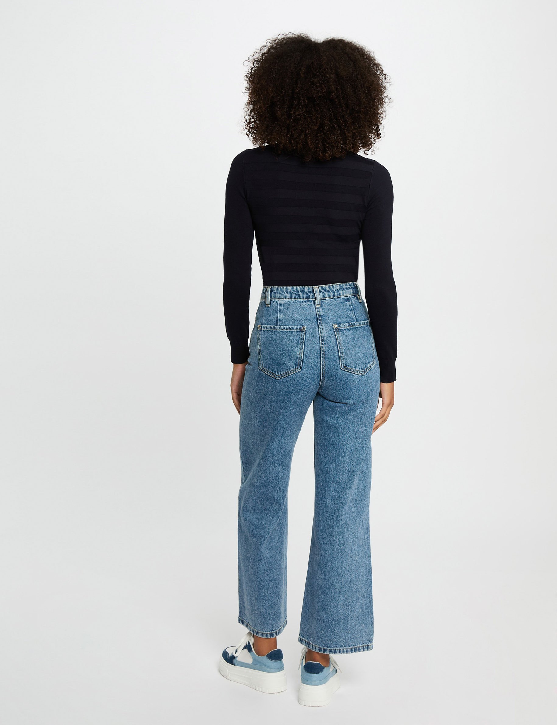 jumper with turtleneck navy blue women Jumper with turtleneck navy blue women
