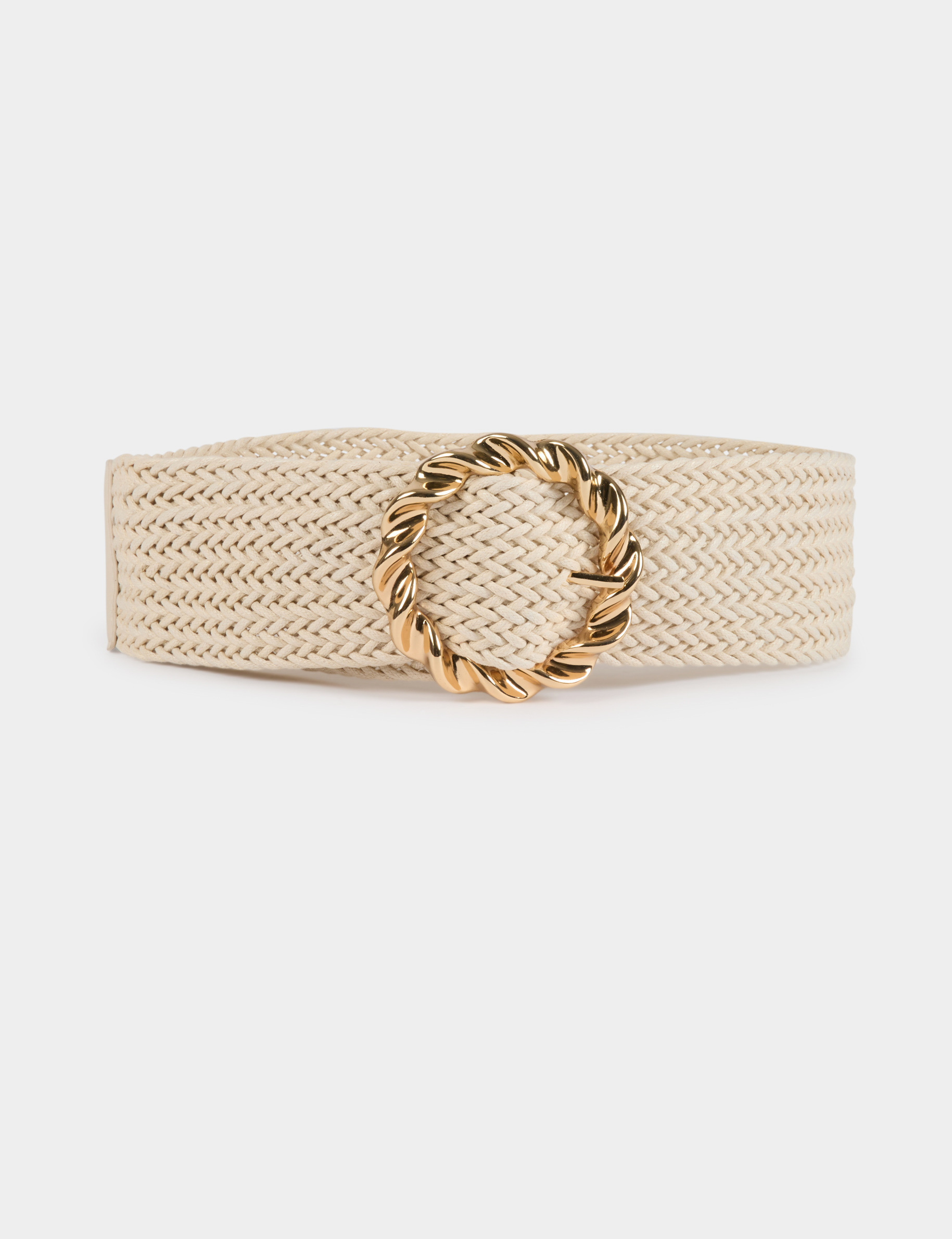 braided belt ivory women Braided belt ivory women