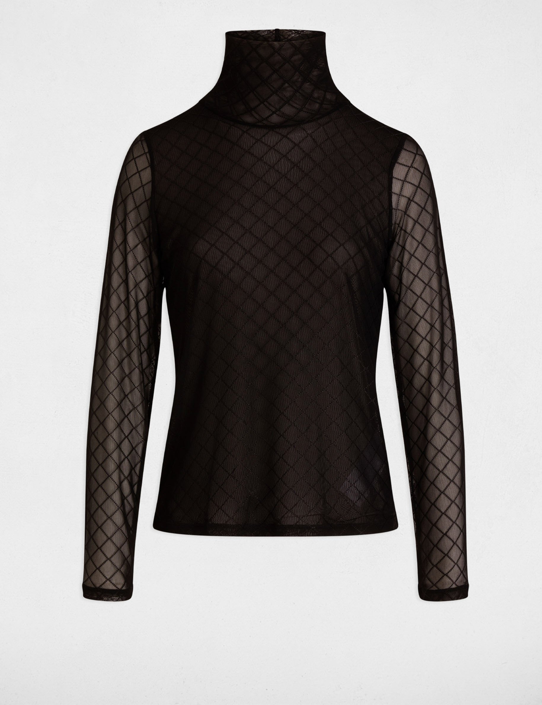 Long sleeve T-shirt black women