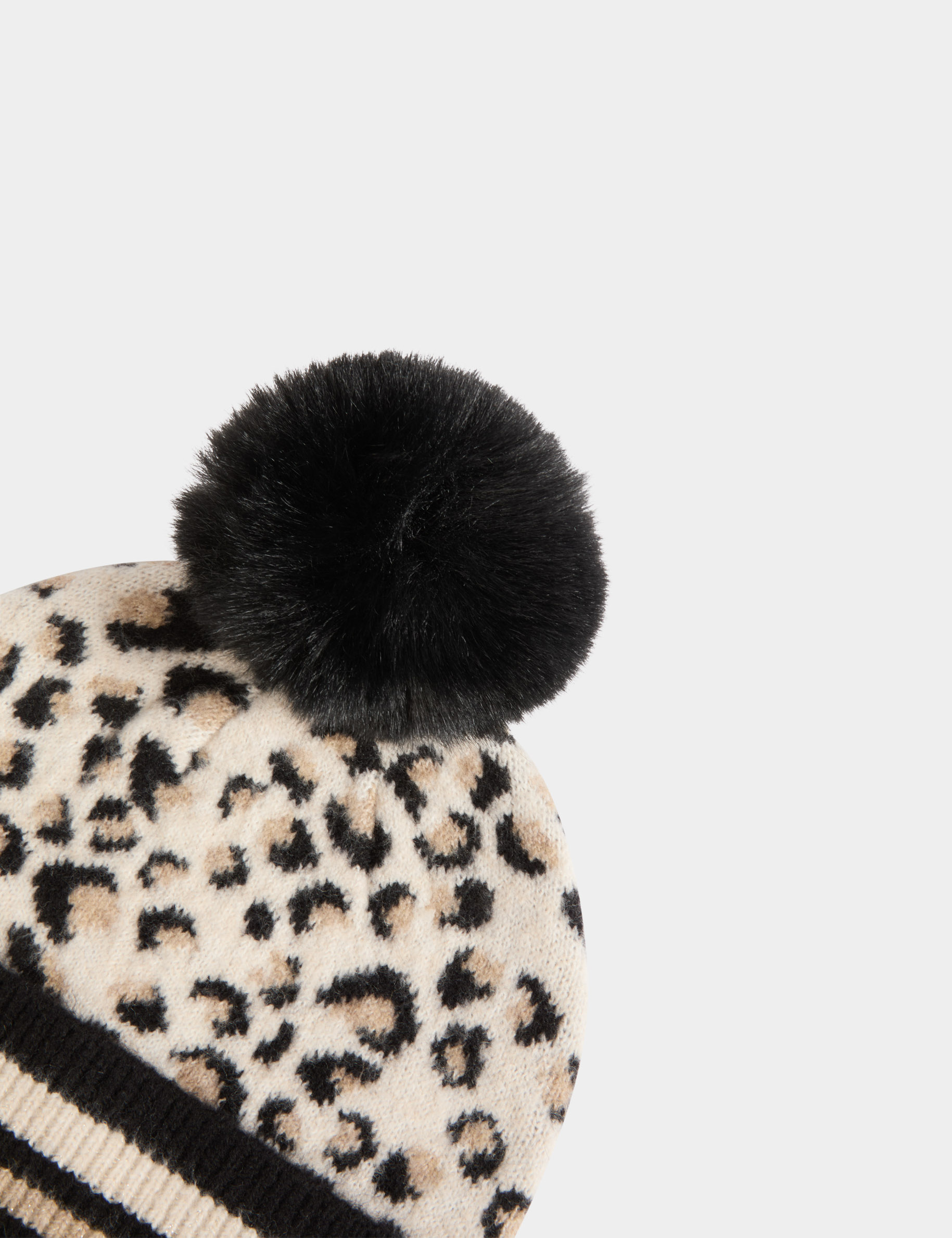 beanie leopard print multicolor women Beanie leopard print multicolor women