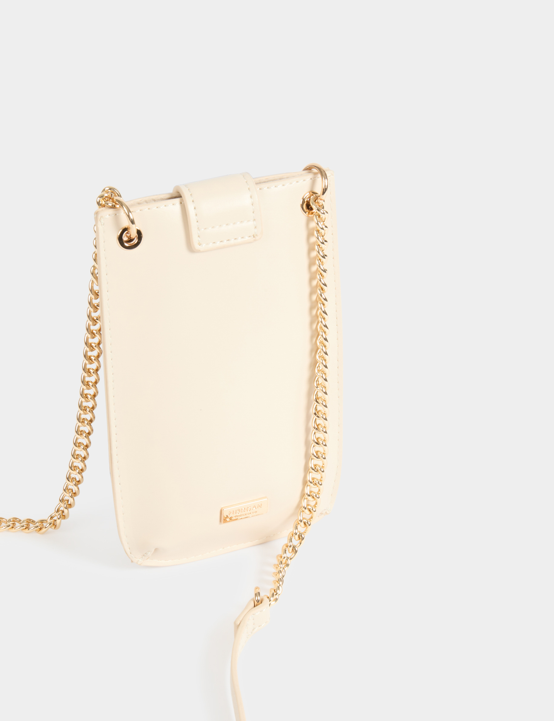 crossbody phone bag studs ivory women Crossbody phone bag studs ivory women