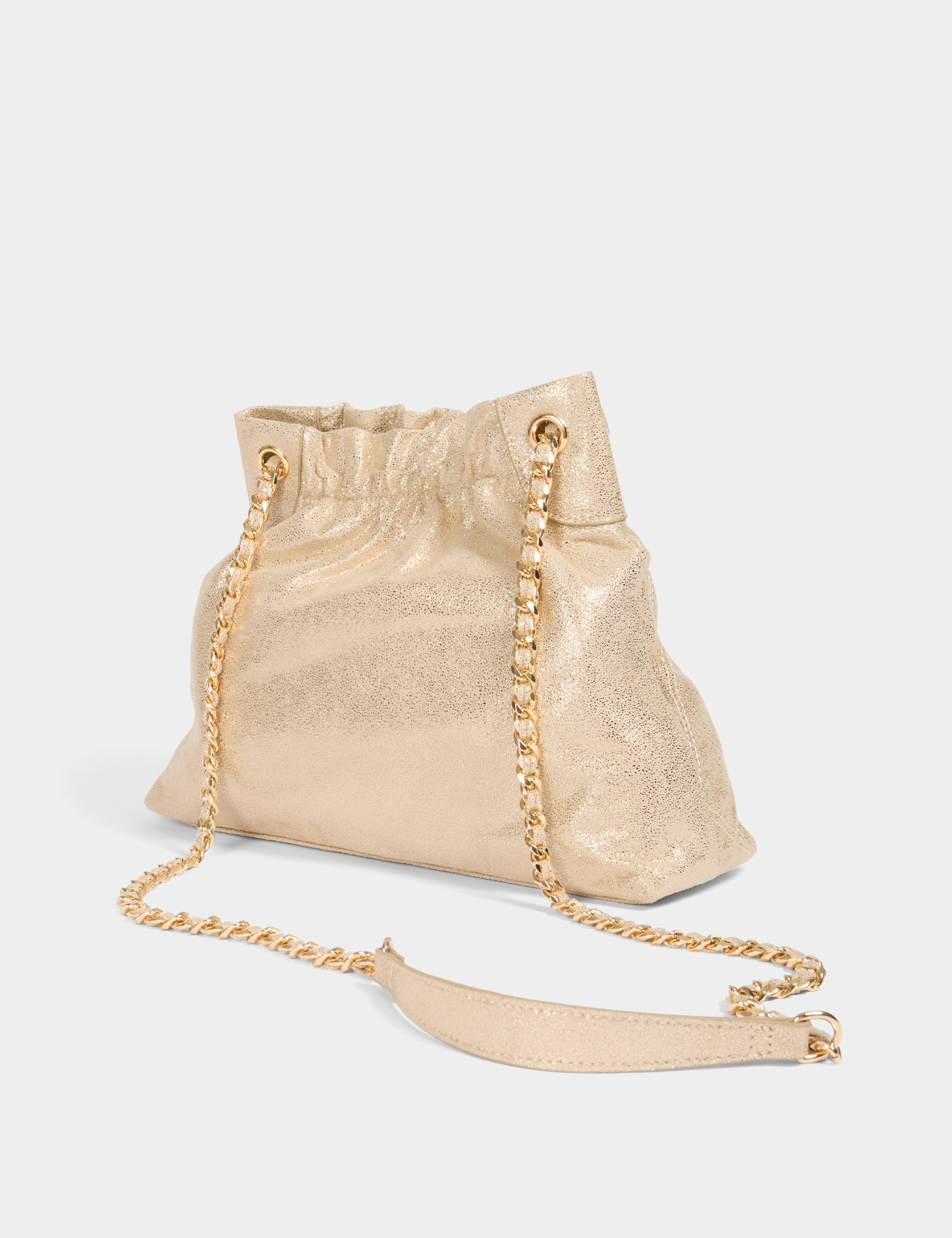 sac metallise jaune or femme Sac métallisé jaune or femme