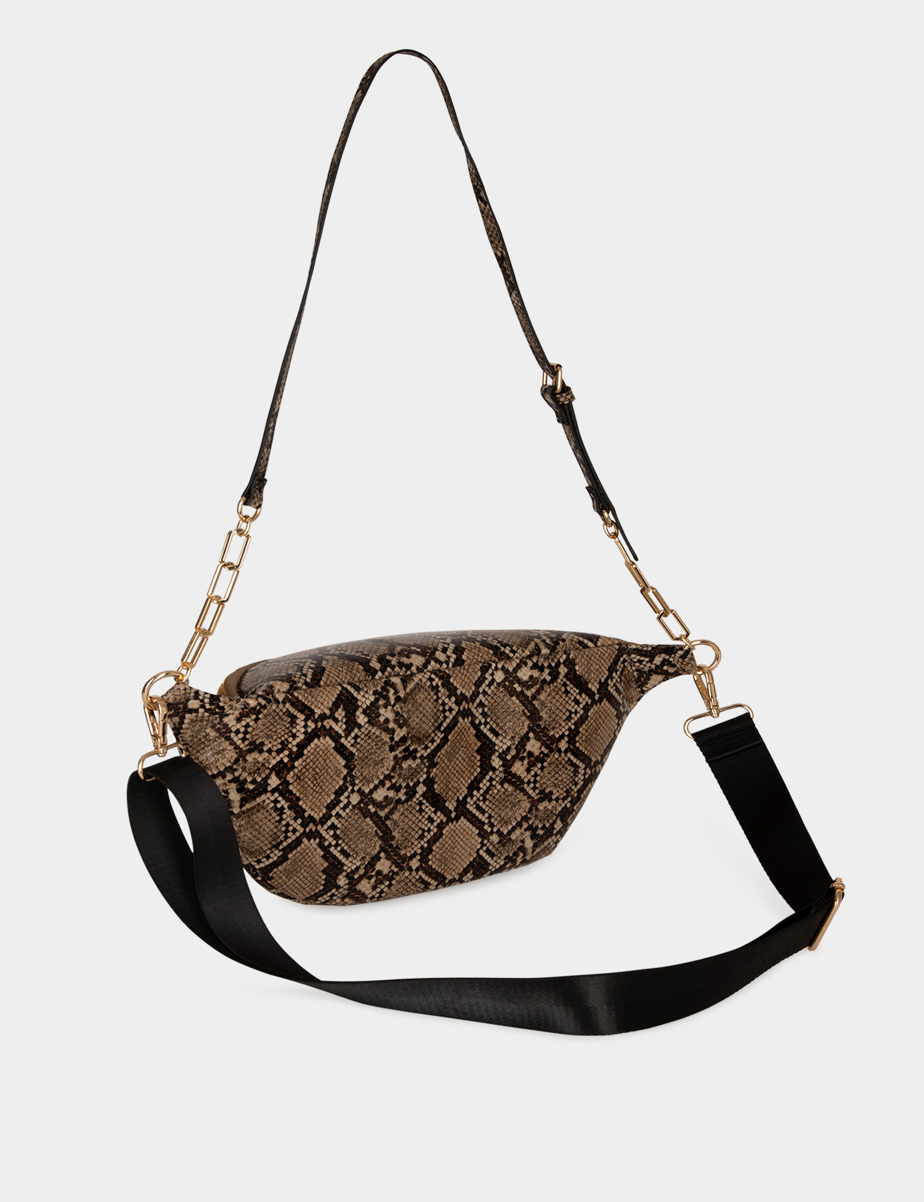 Snakeskin sling bag hotsell