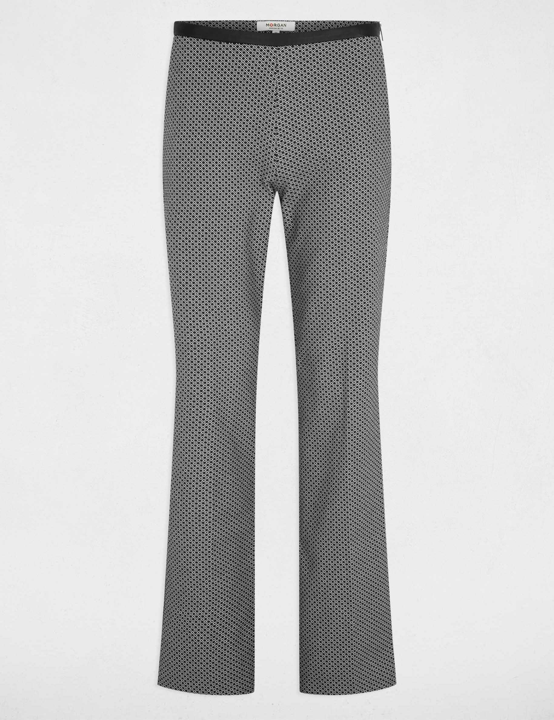printed fitted trousers multicolored women Printed fitted trousers multicolored women