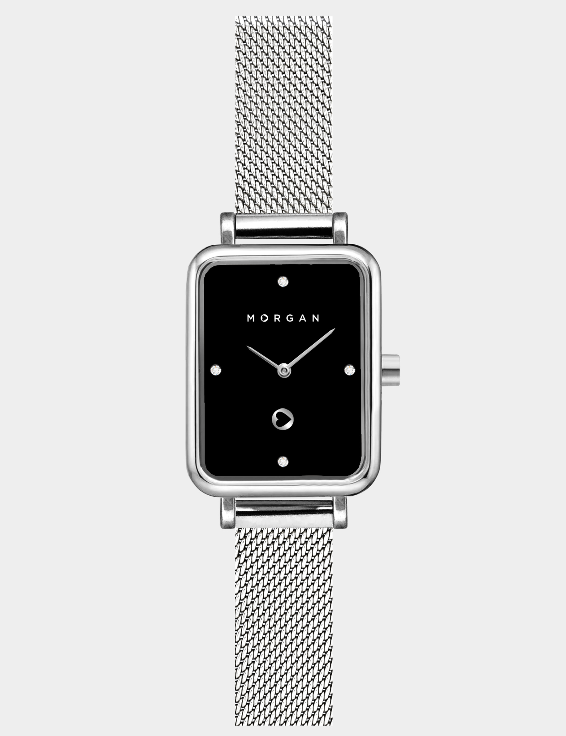 Watch silver color women