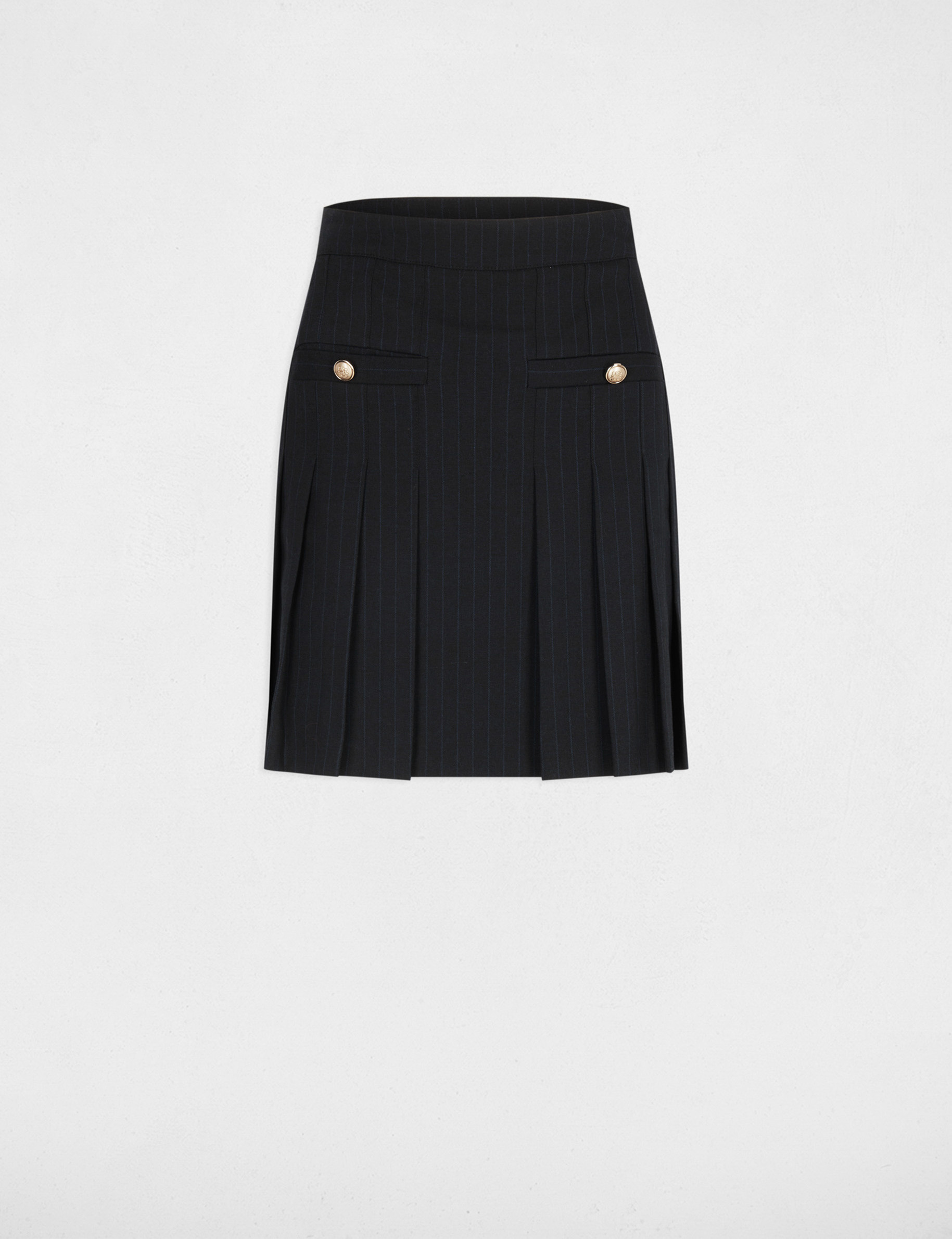 pleated short skirt navy blue women Pleated short skirt navy blue women