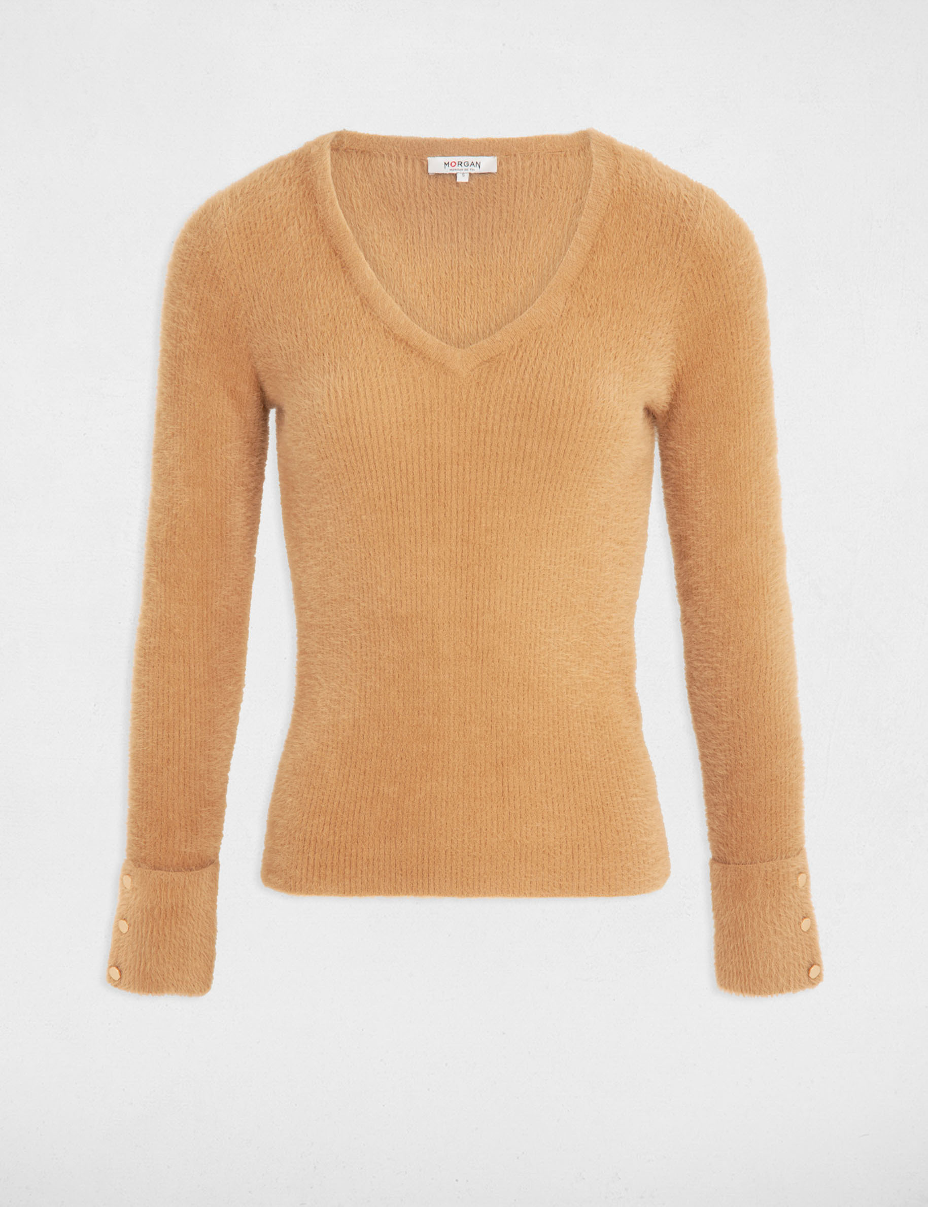 Camel coloured jumper womens clearance