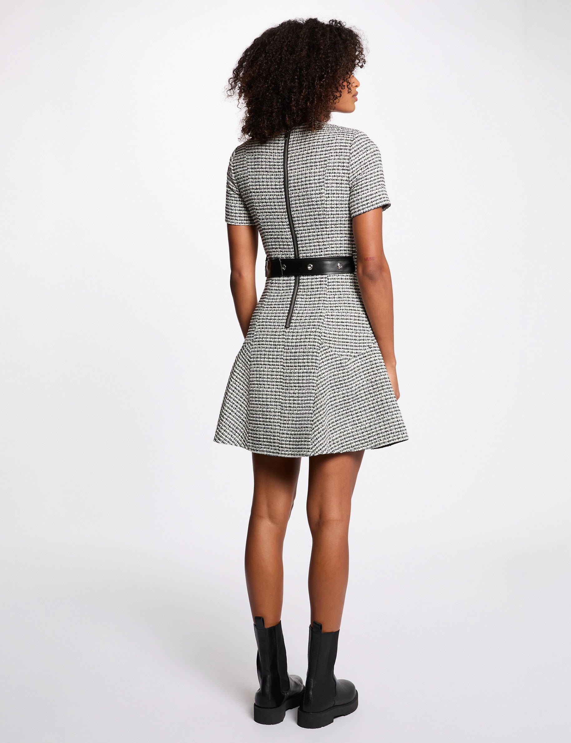 flared short dress multicolor women Flared short dress multicolor women