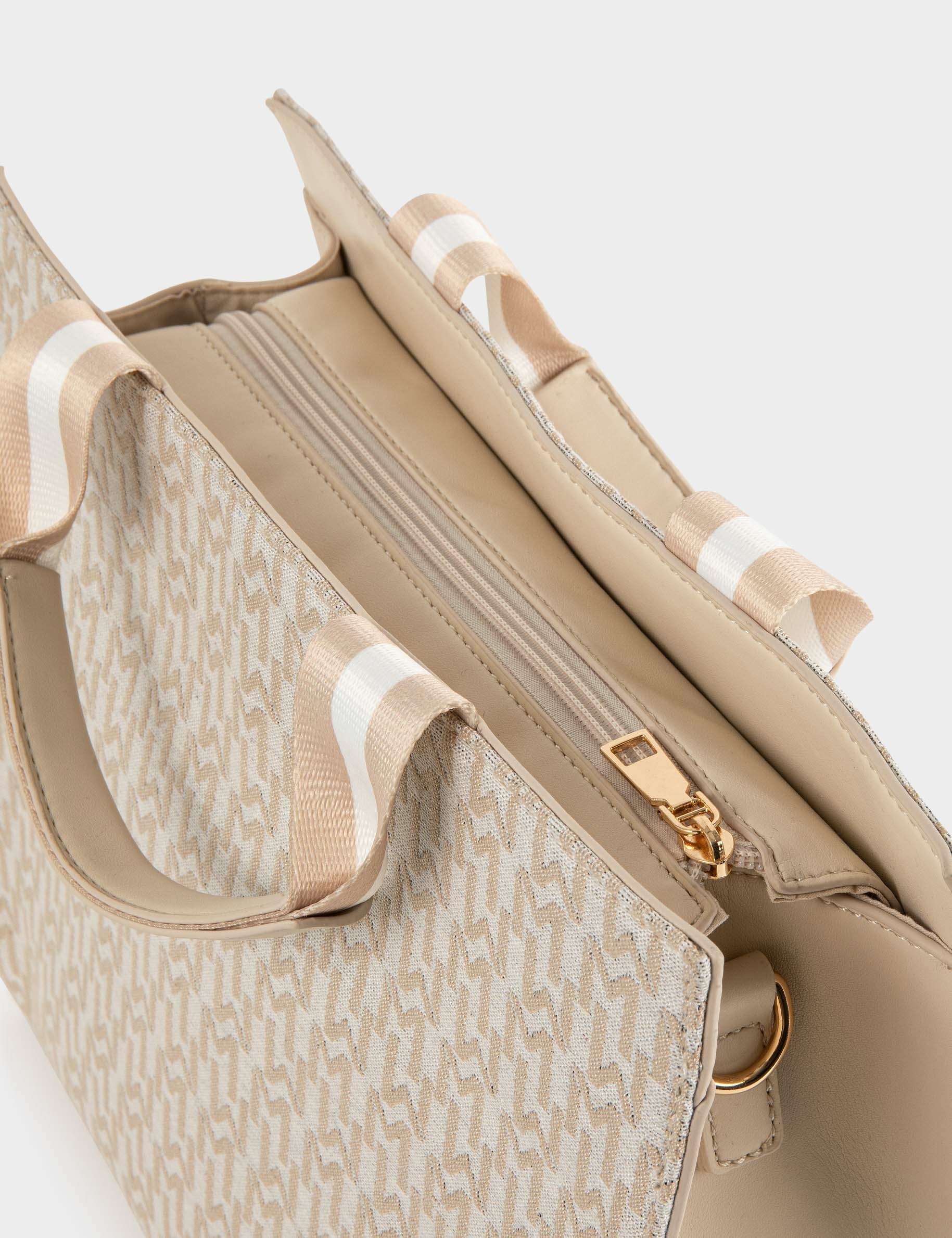 Sac deals cabas beige
