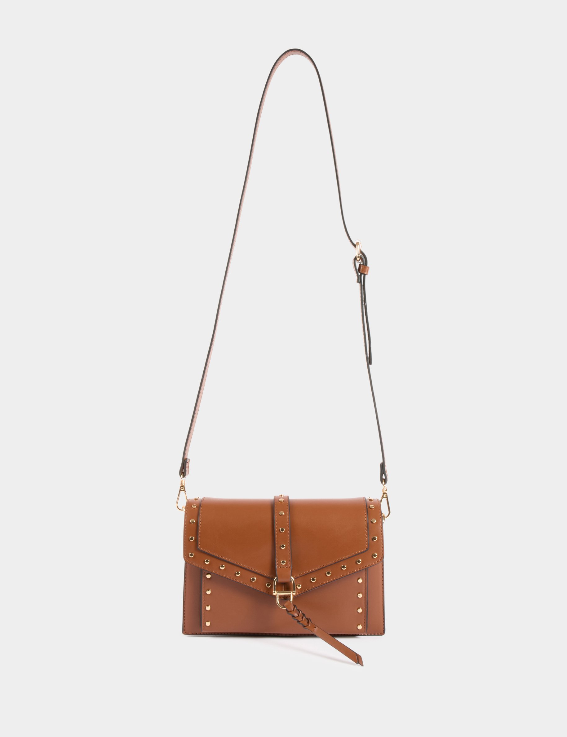 bag with studs brown women Bag with studs brown women