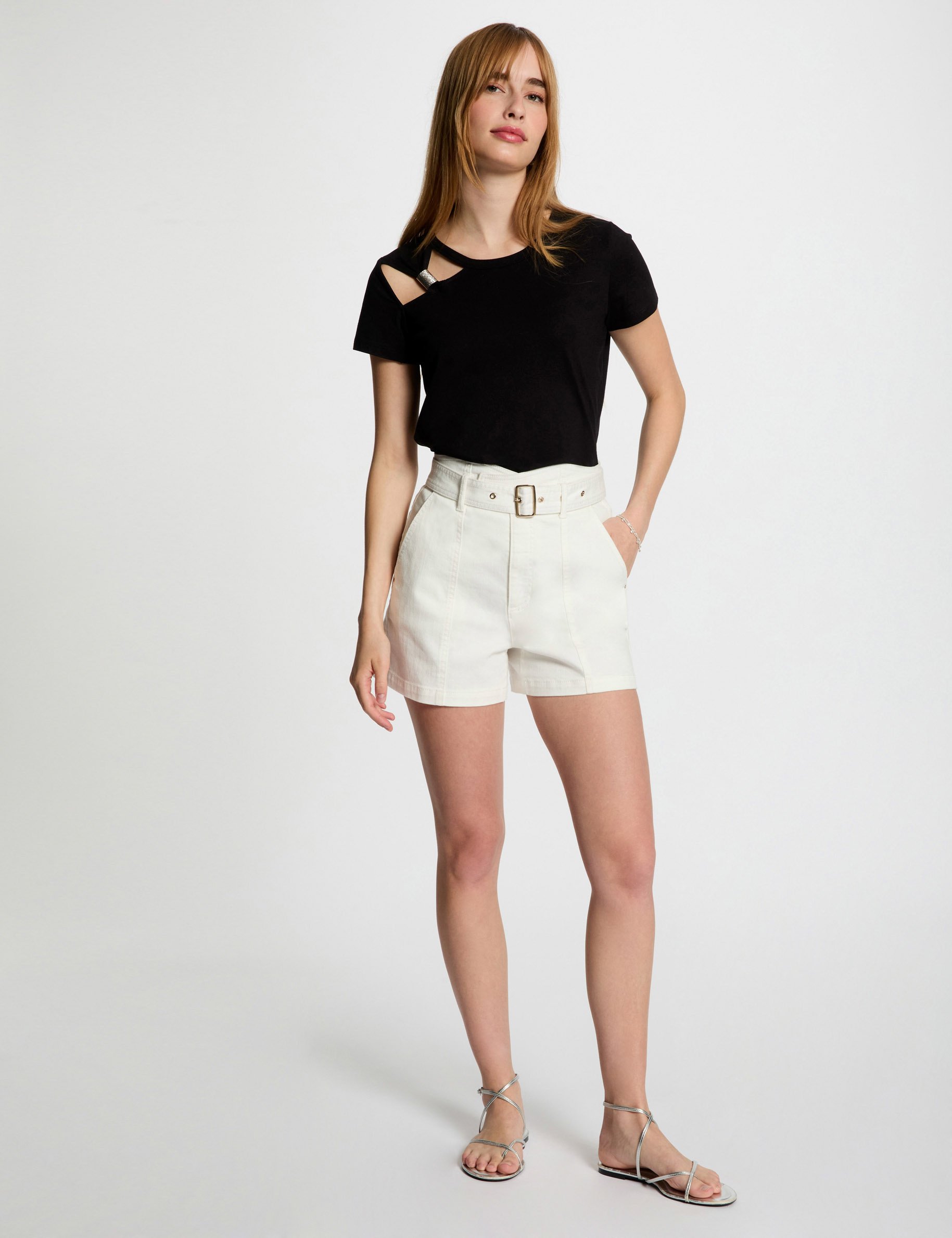 short sleeved t shirt black women Short-sleeved t-shirt black women