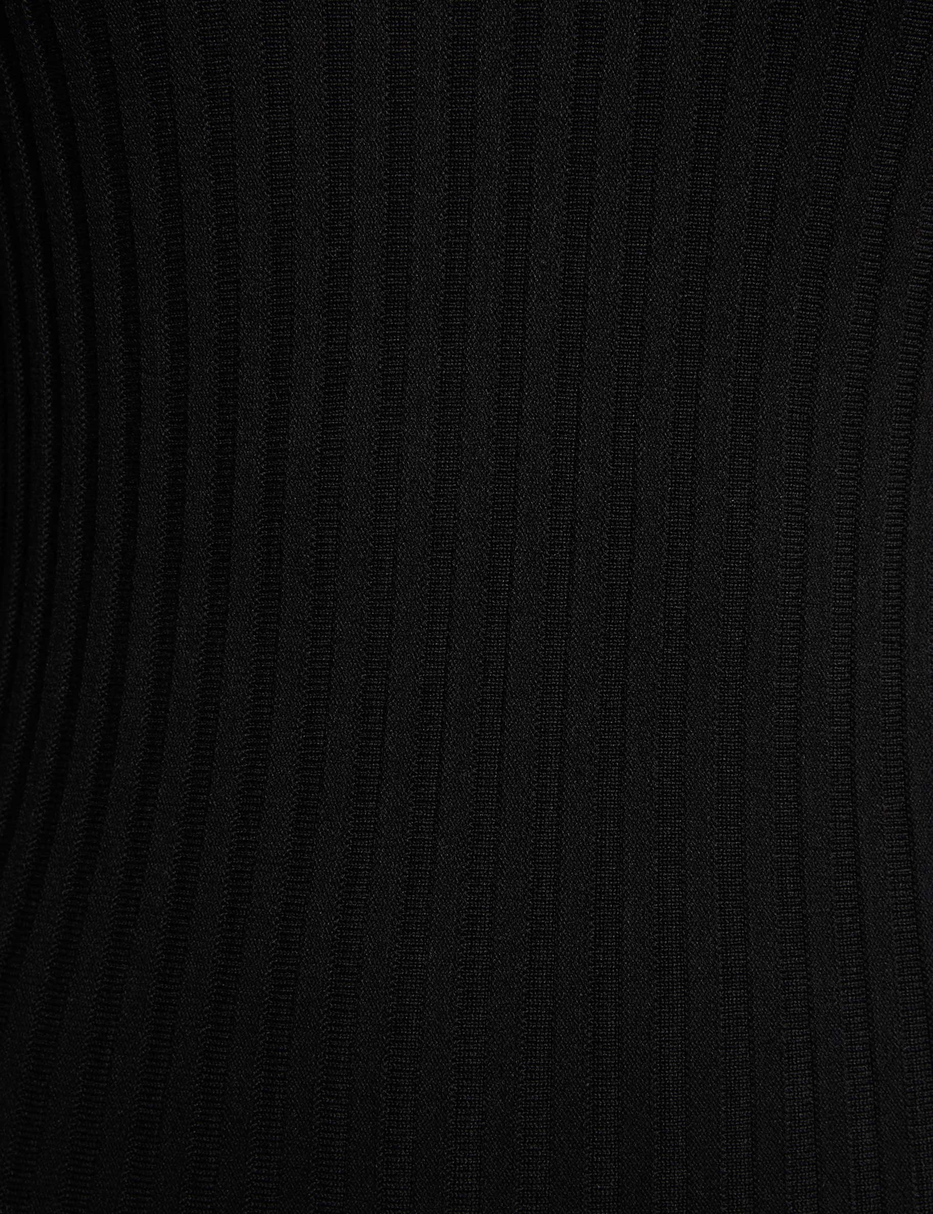 long openwork dress black women null