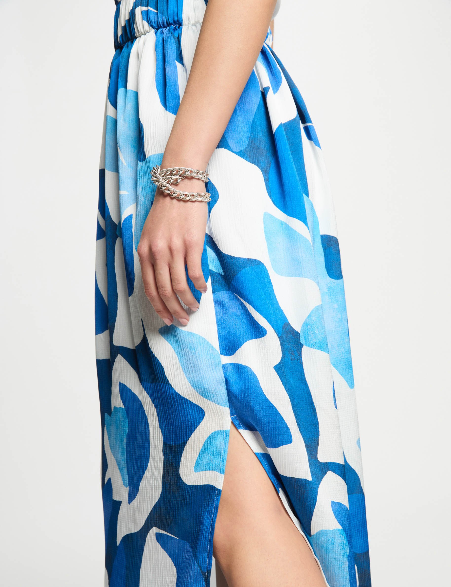 printed maxi skirt multicolor women Printed maxi skirt multicolor women