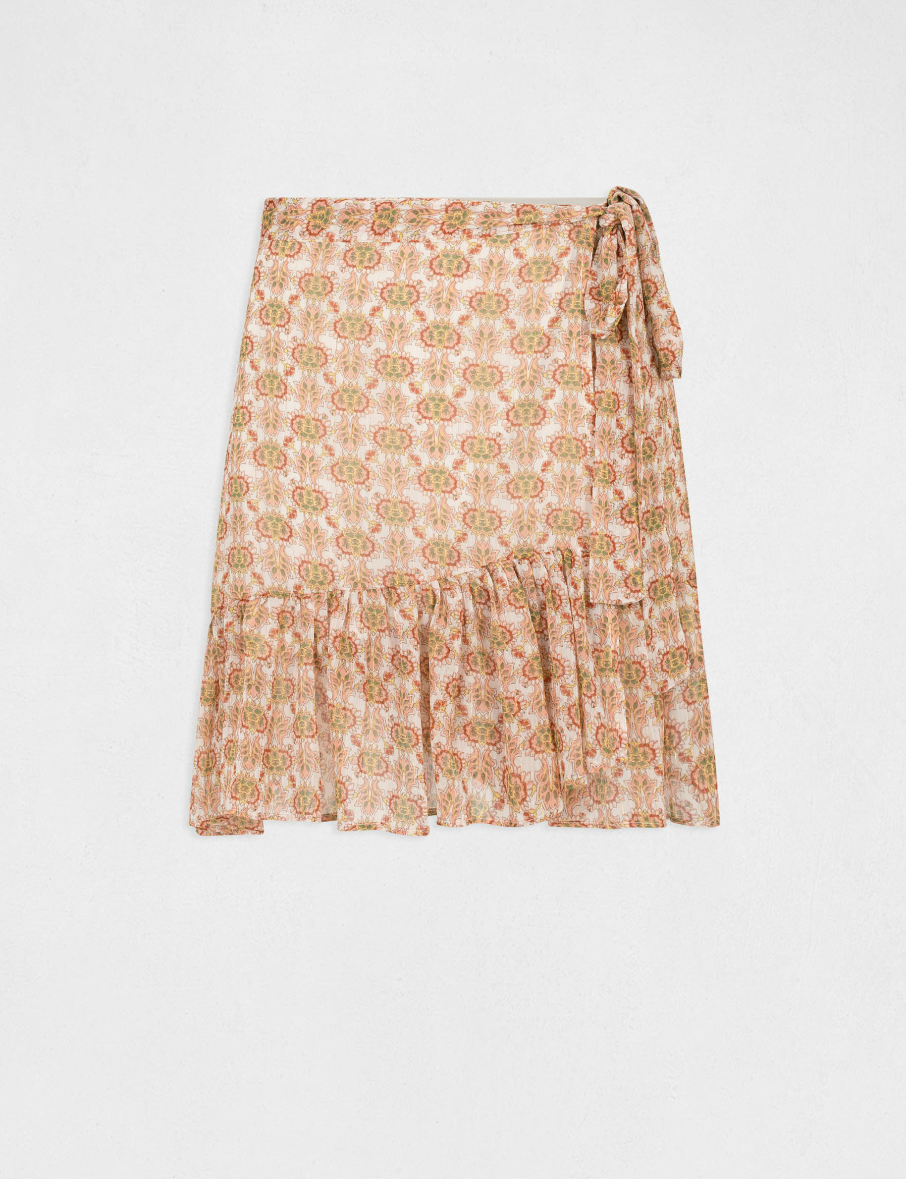 Wrap skirt abstract print multico ladies' Wrap skirt abstract print multico ladies'
