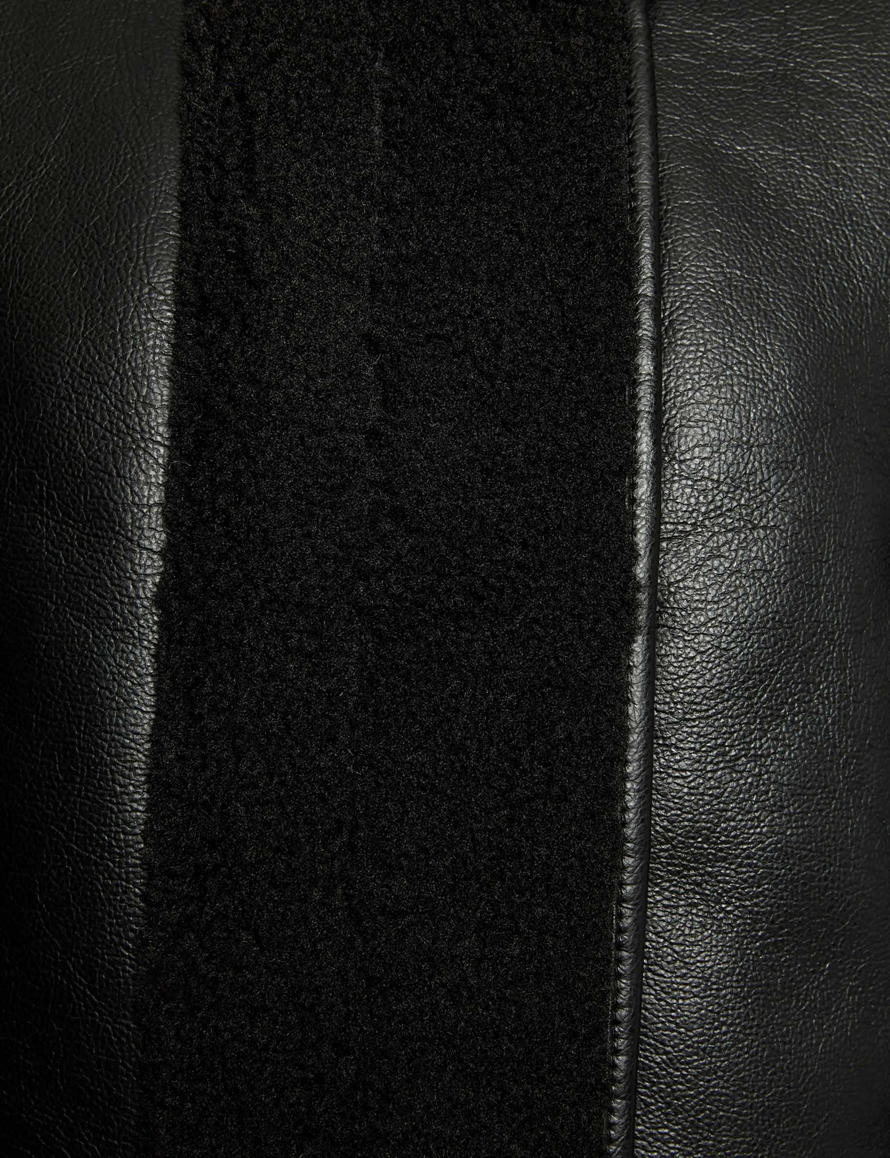 short coat with tailored collar black women null