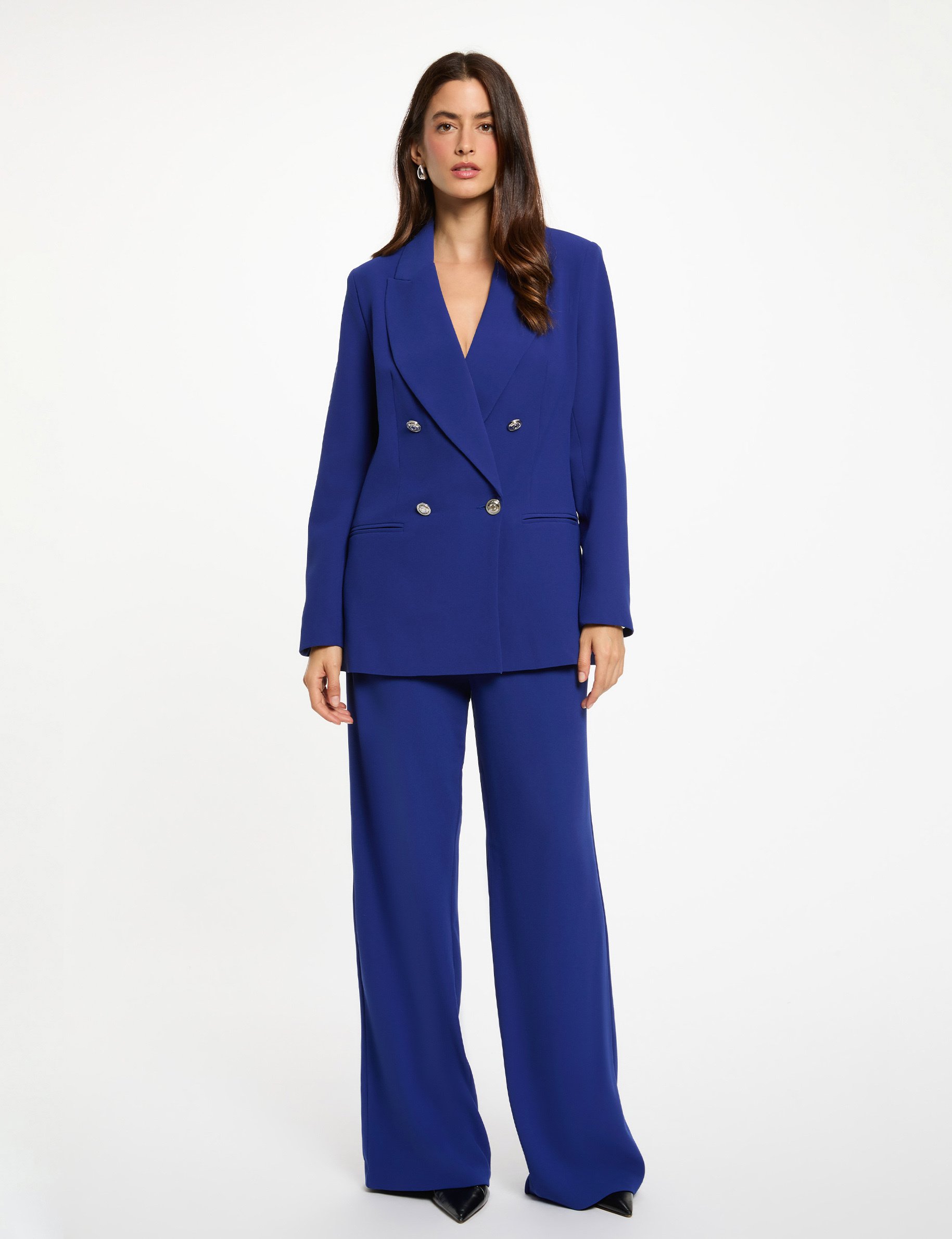 sleeveless blazer petroleum blue women Sleeveless blazer petroleum blue women