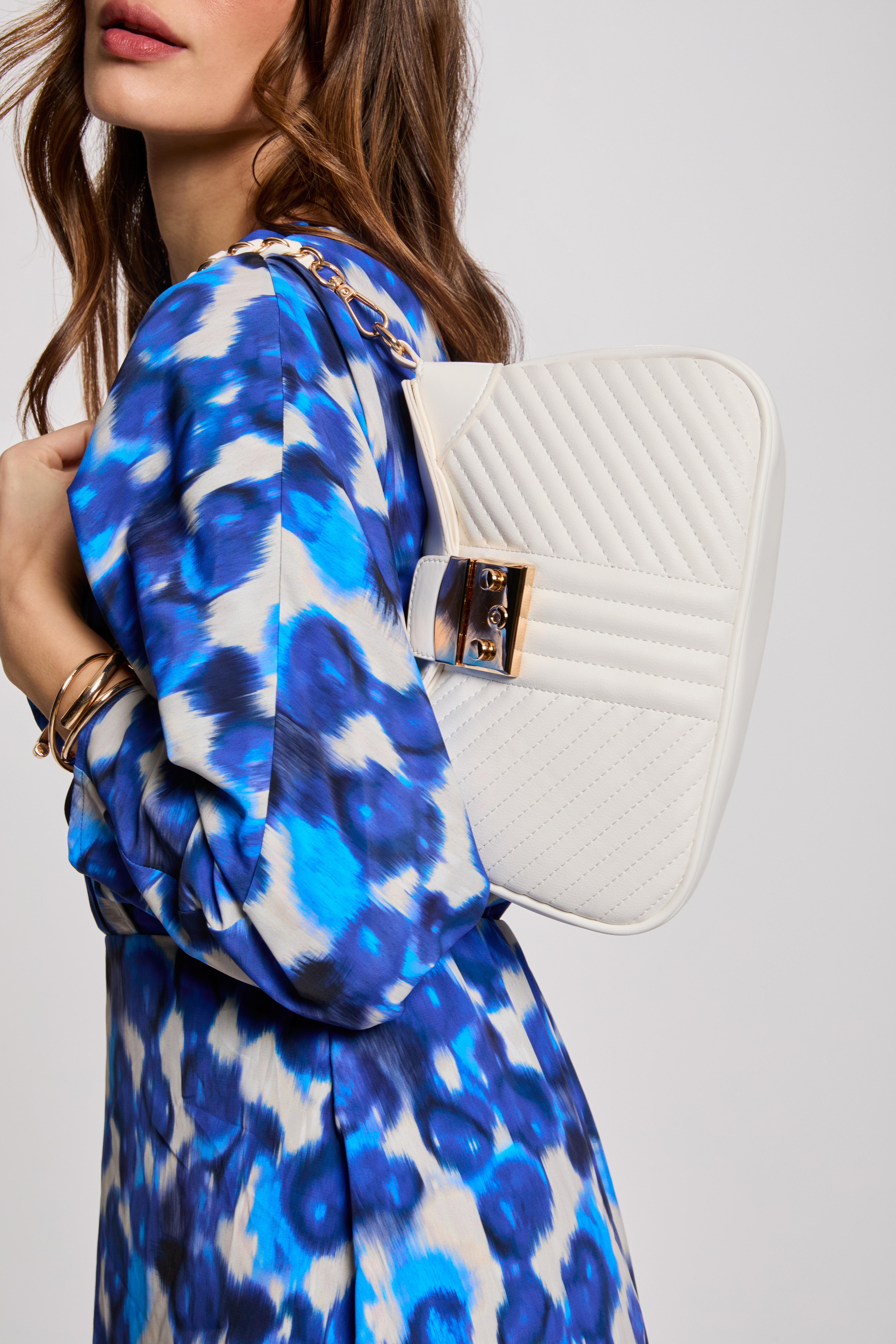 sac matelasse blanc femme Sac matelassé blanc femme