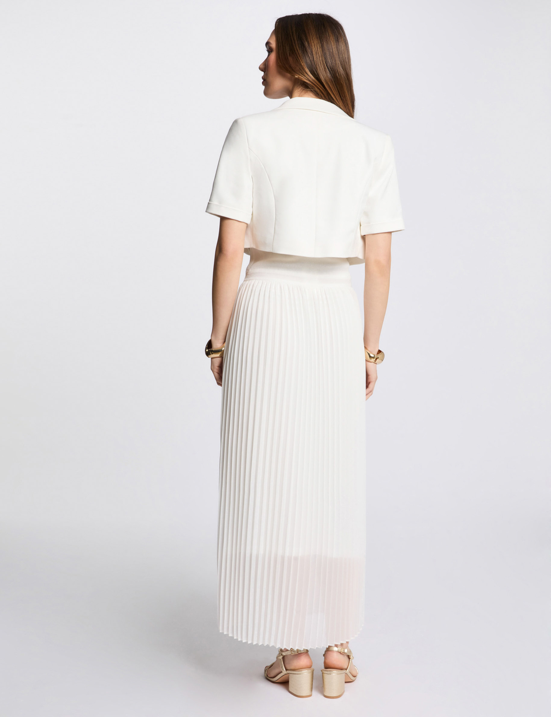 short sleeved bolero white women Short-sleeved bolero white women