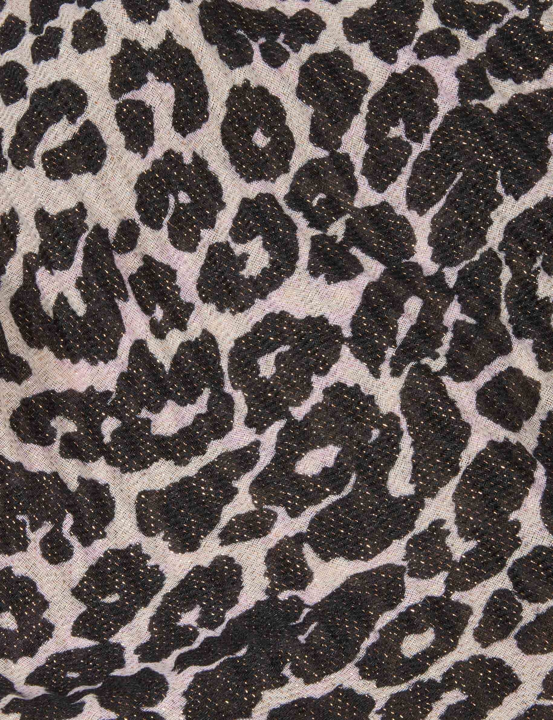 metallic pleated scarf multicolor women null