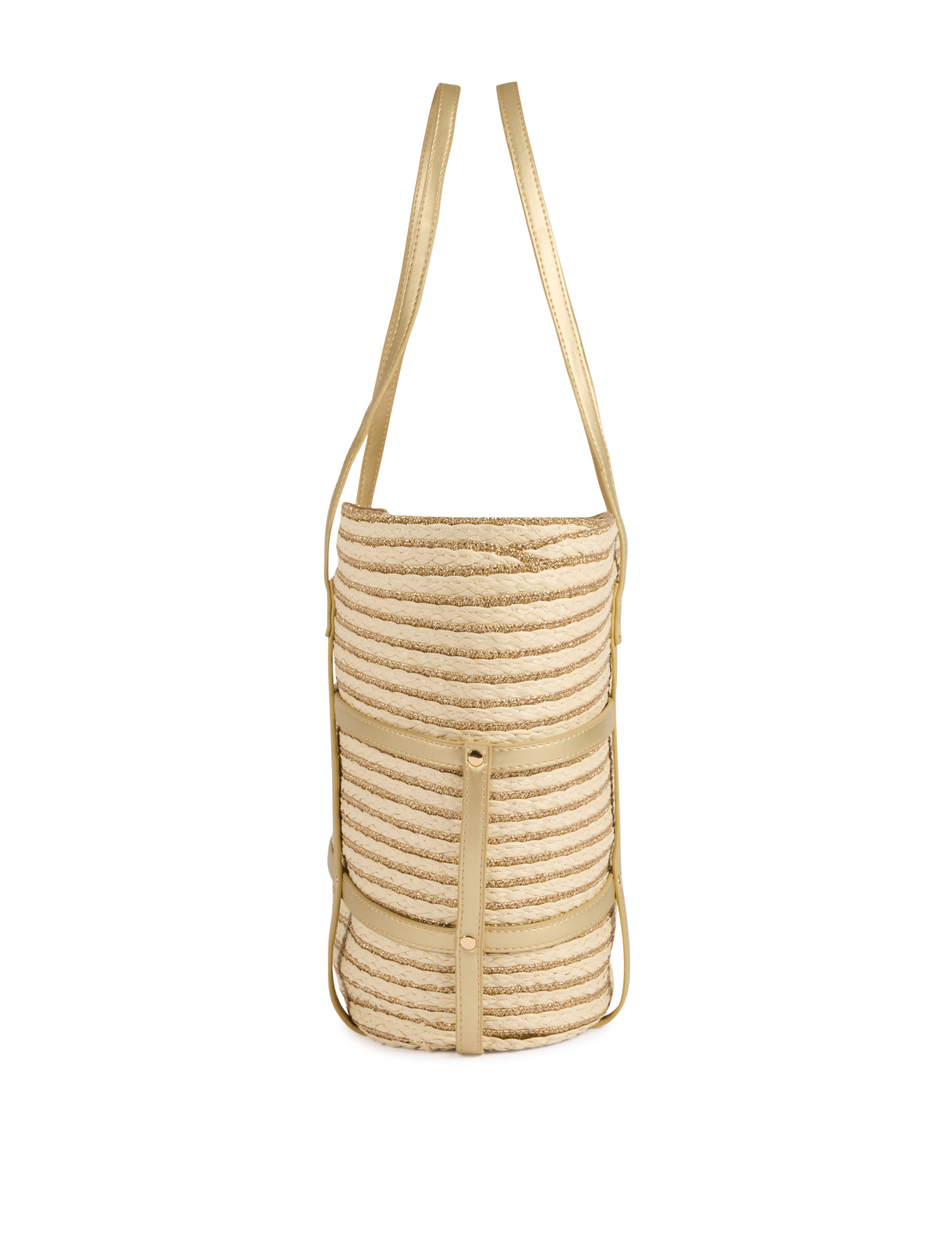 braided basket bag ecru women Braided basket bag ecru women