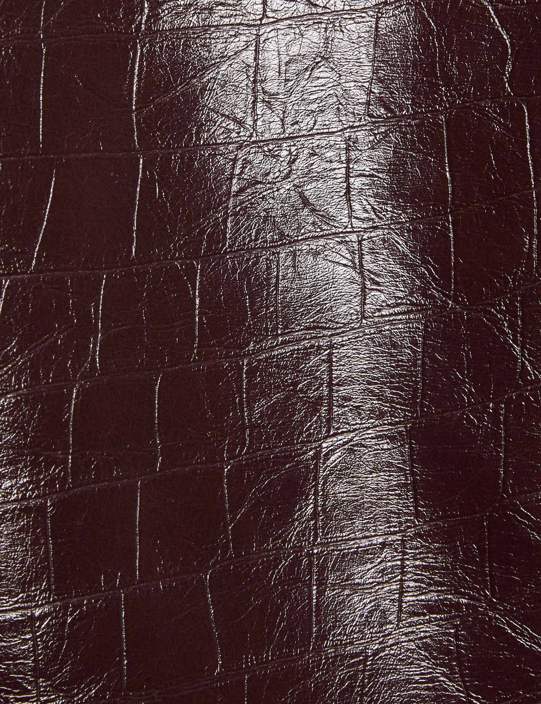 jacket with tailored collar plum women null