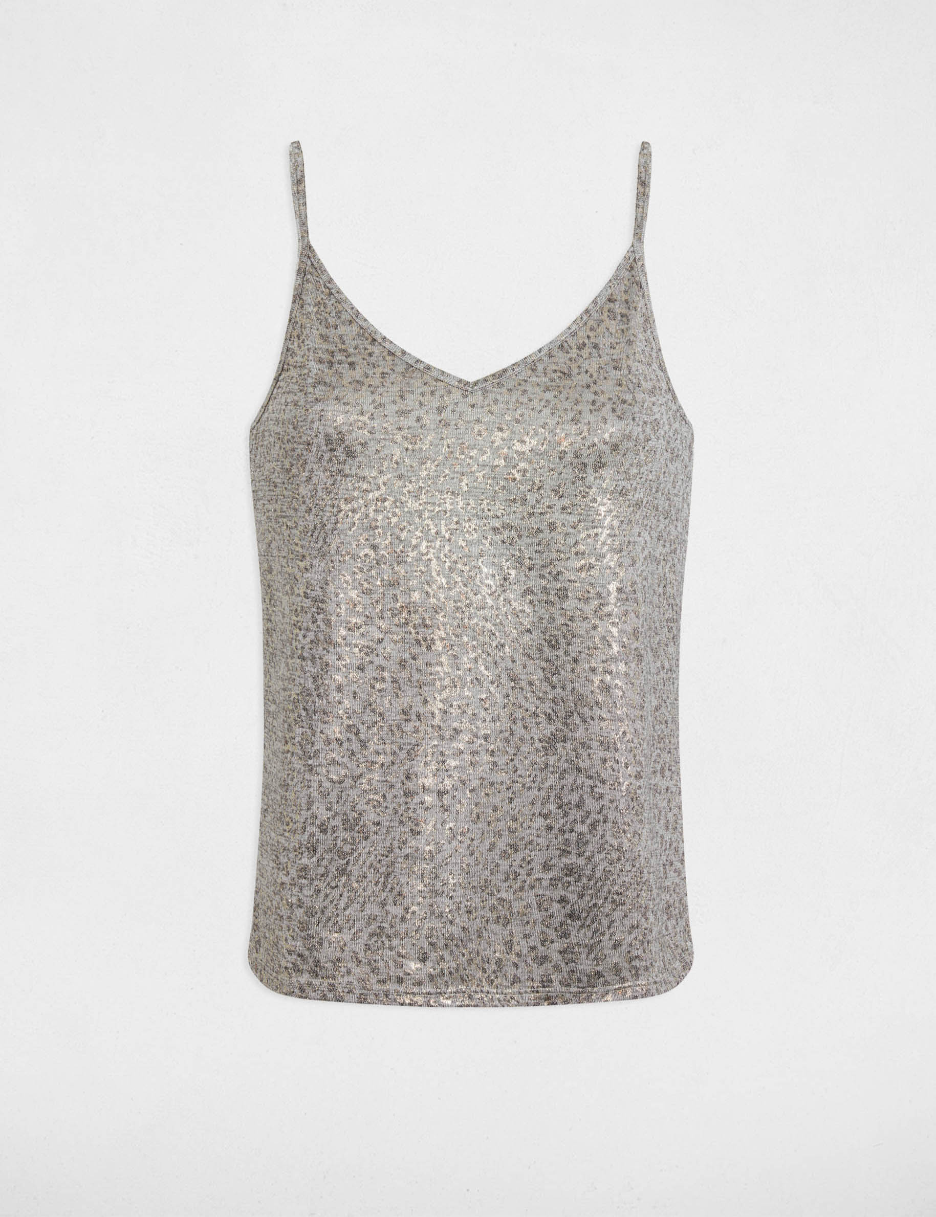 vest top thin straps light grey women Vest top thin straps light grey women