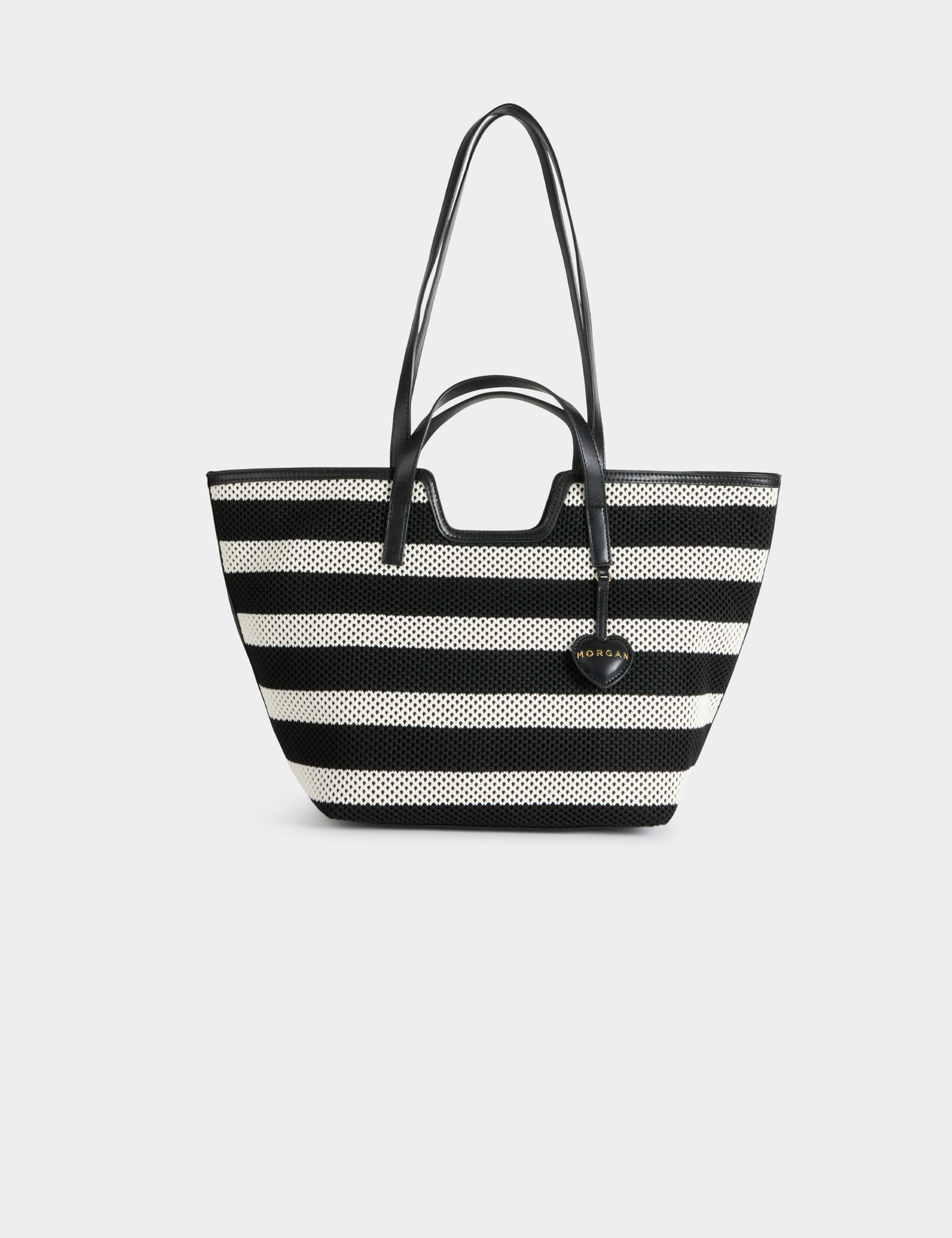 Woven tote bag white women