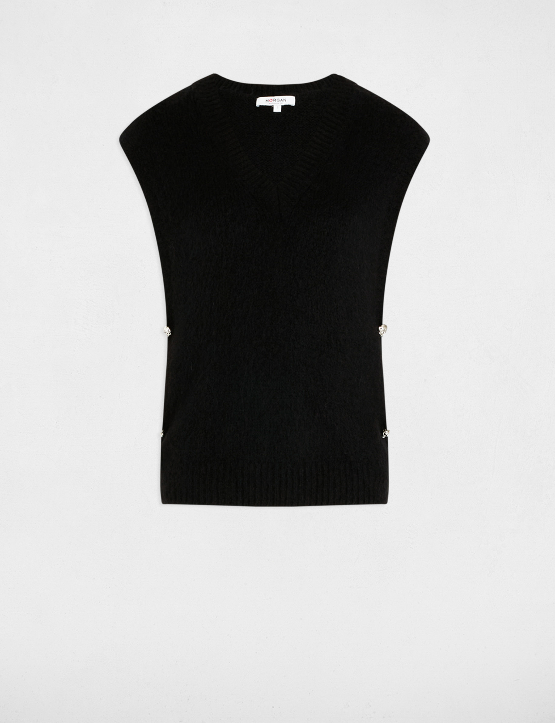 sleeveless jumper black women Sleeveless jumper black women