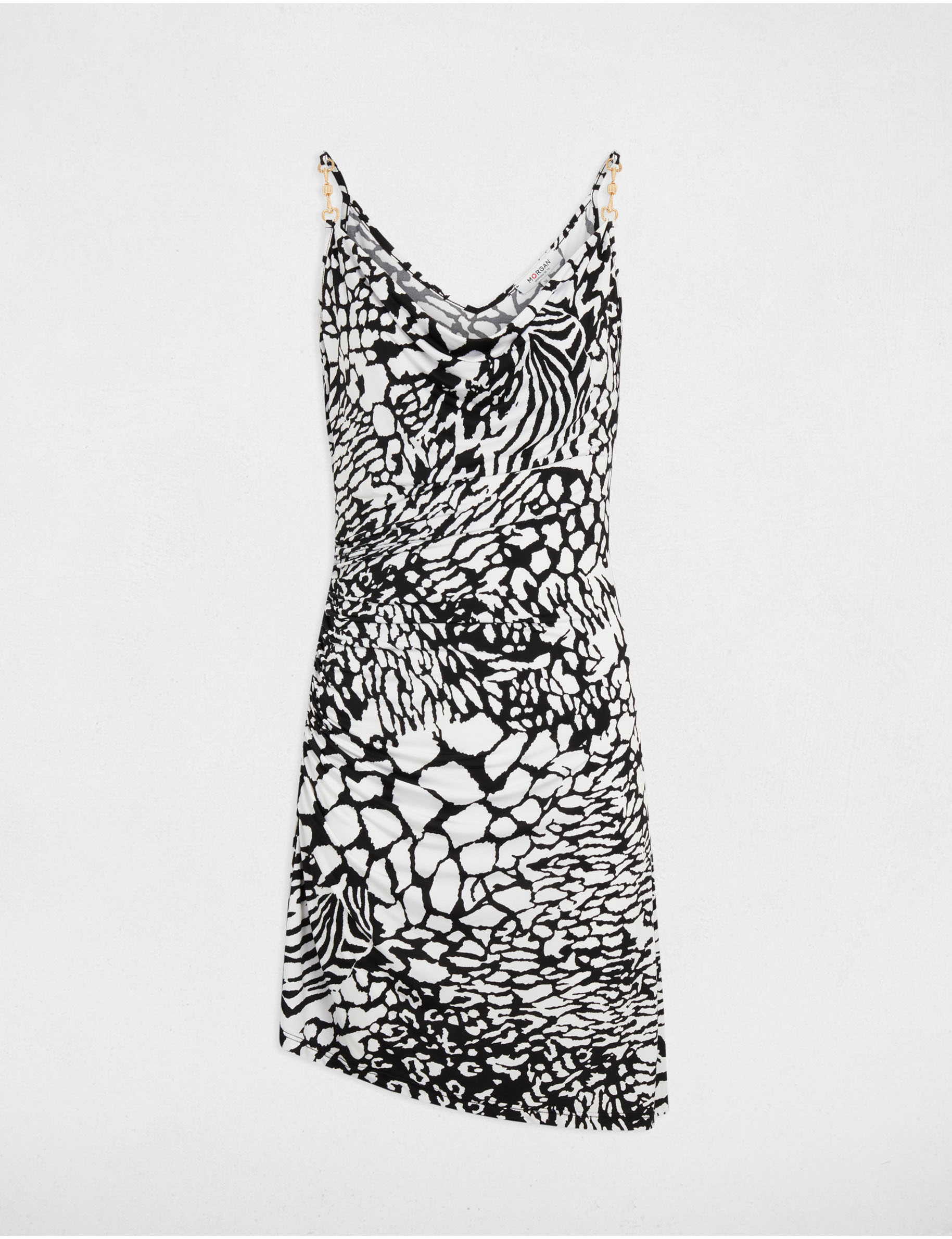 printed fitted mini dress multicolor women Printed fitted mini dress multicolor women
