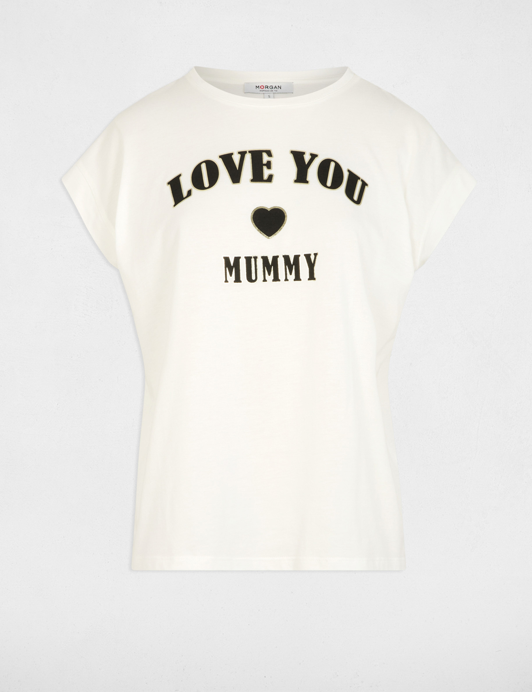 T-shirt with message white women