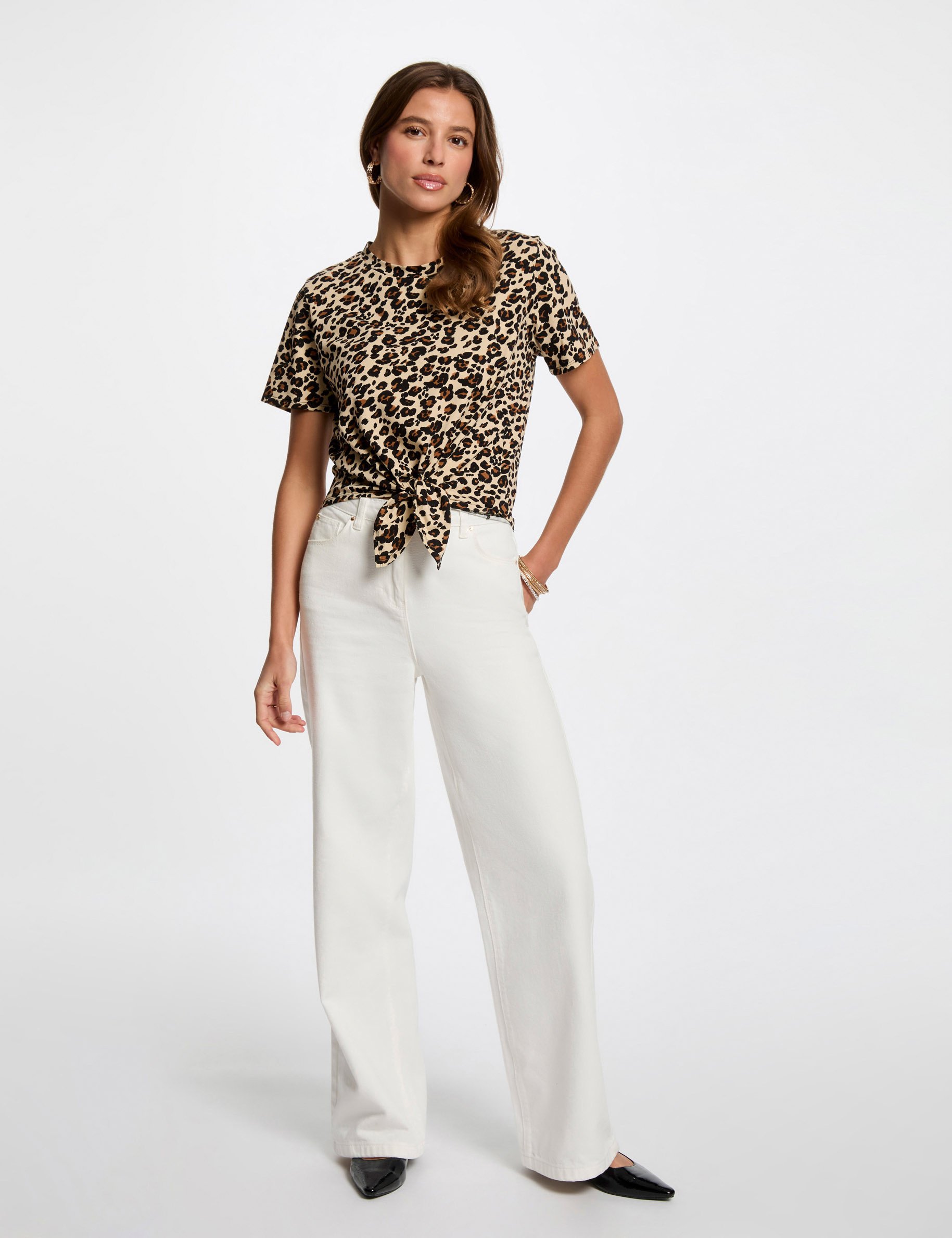 Short-sleeved t-shirt multicolor women