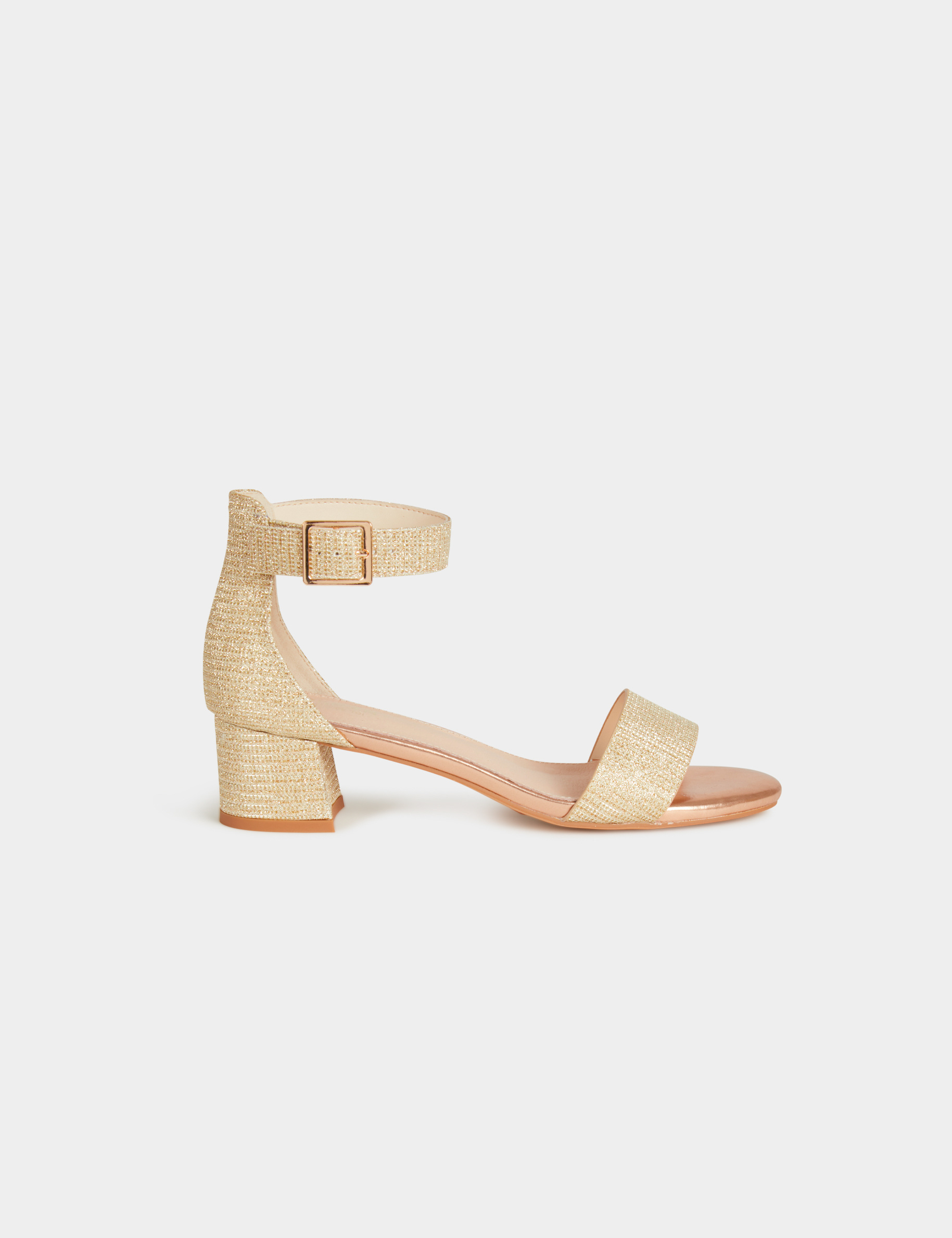Metallised sandals gold ladies' Metallised sandals gold ladies'