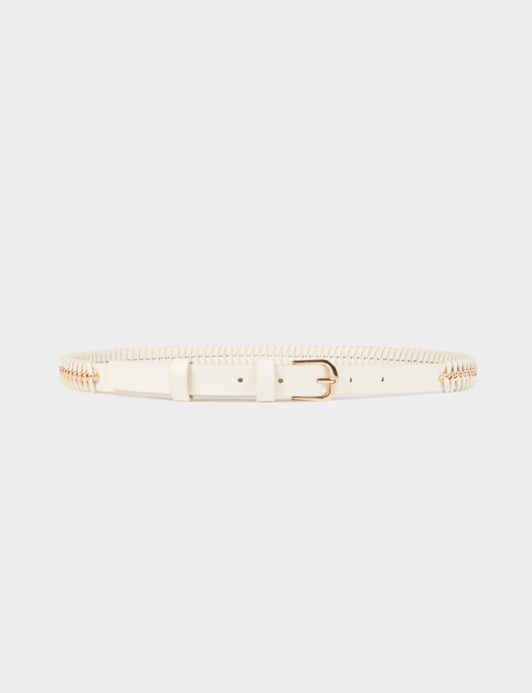 braided chain belt white women Braided chain belt white women
