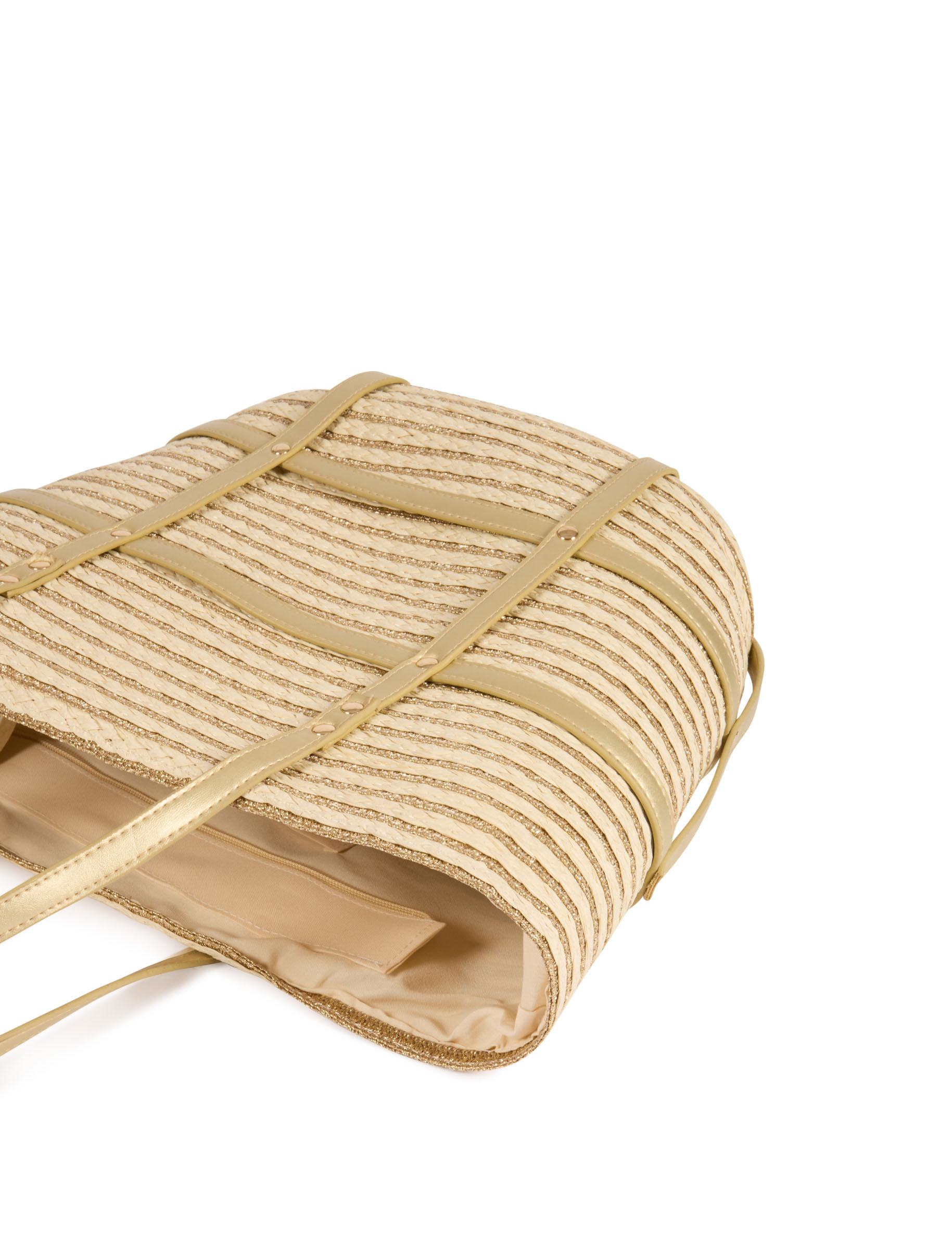 braided basket bag ecru women Braided basket bag ecru women