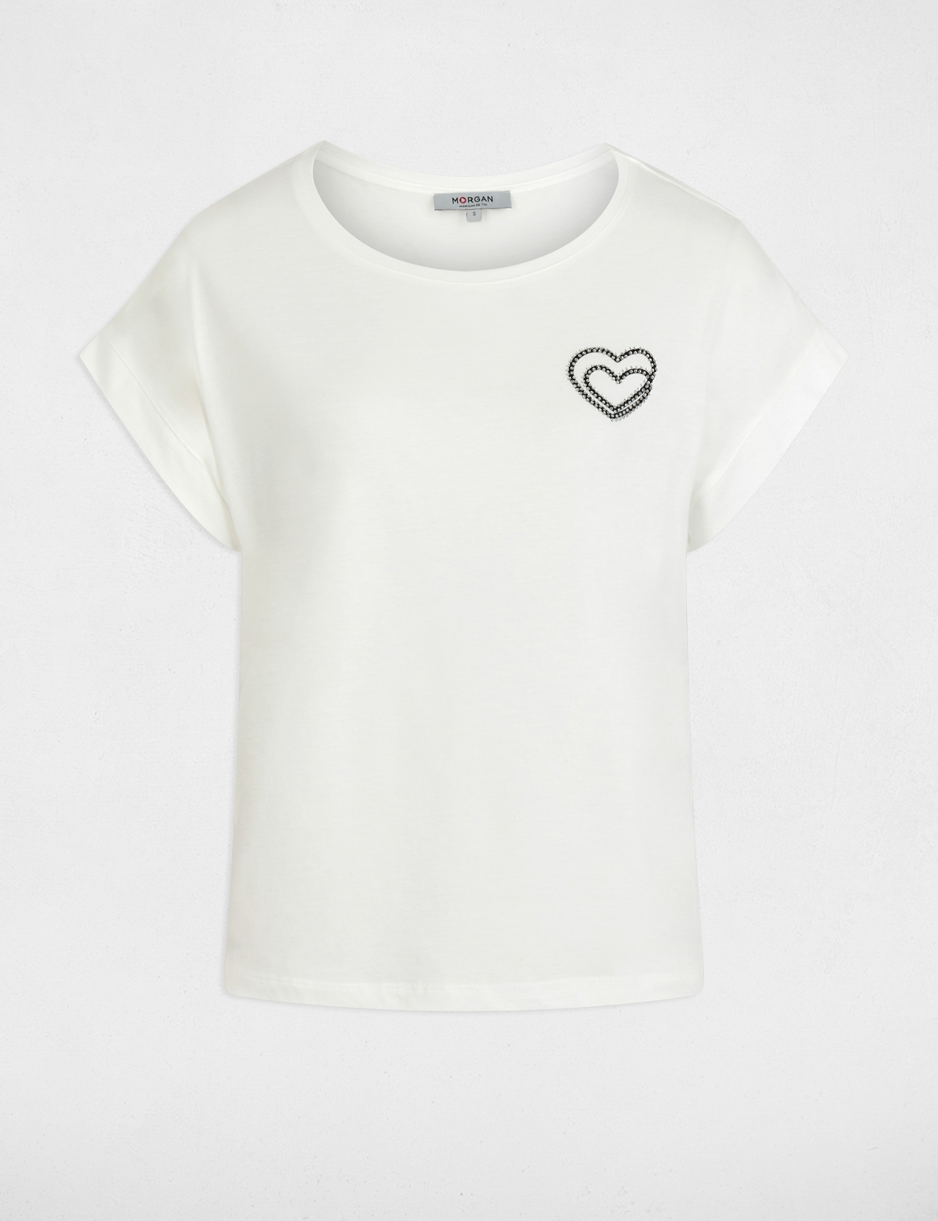Short-sleeve t-shirt white women