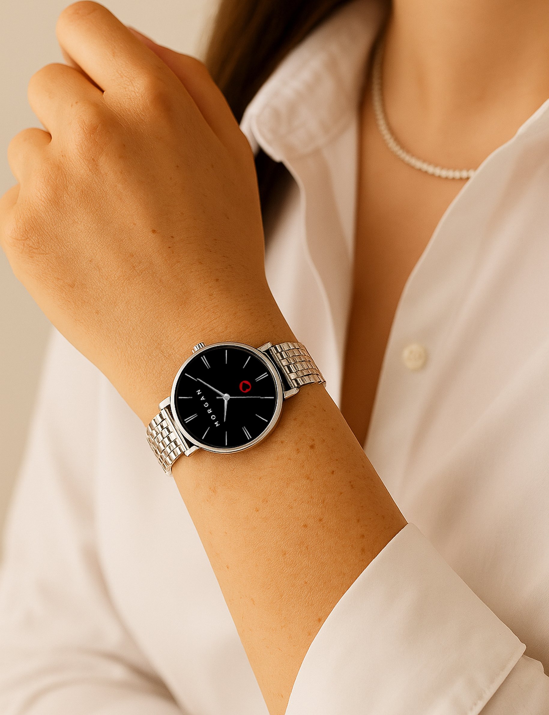 watch silver color women Watch silver color women