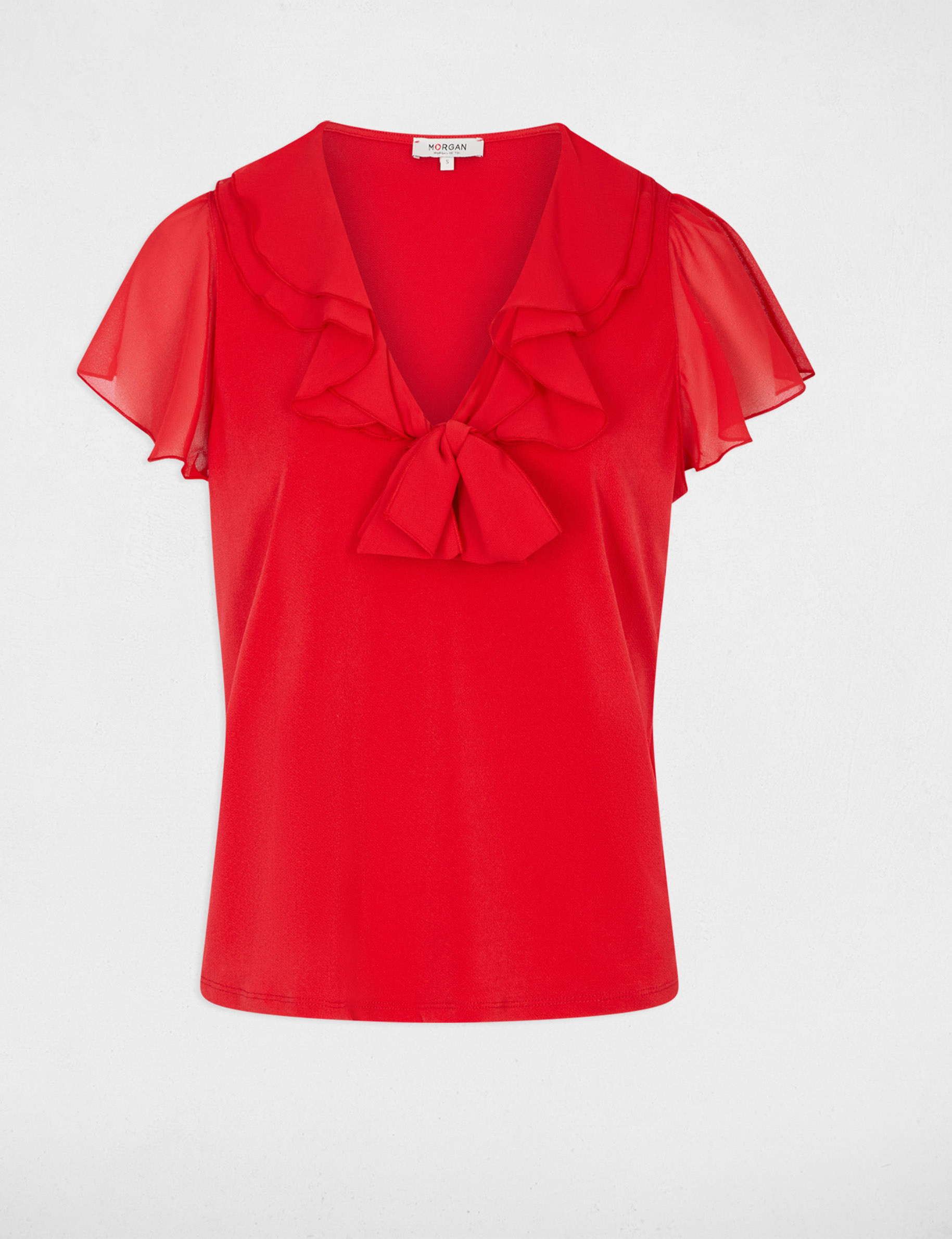 bright red women