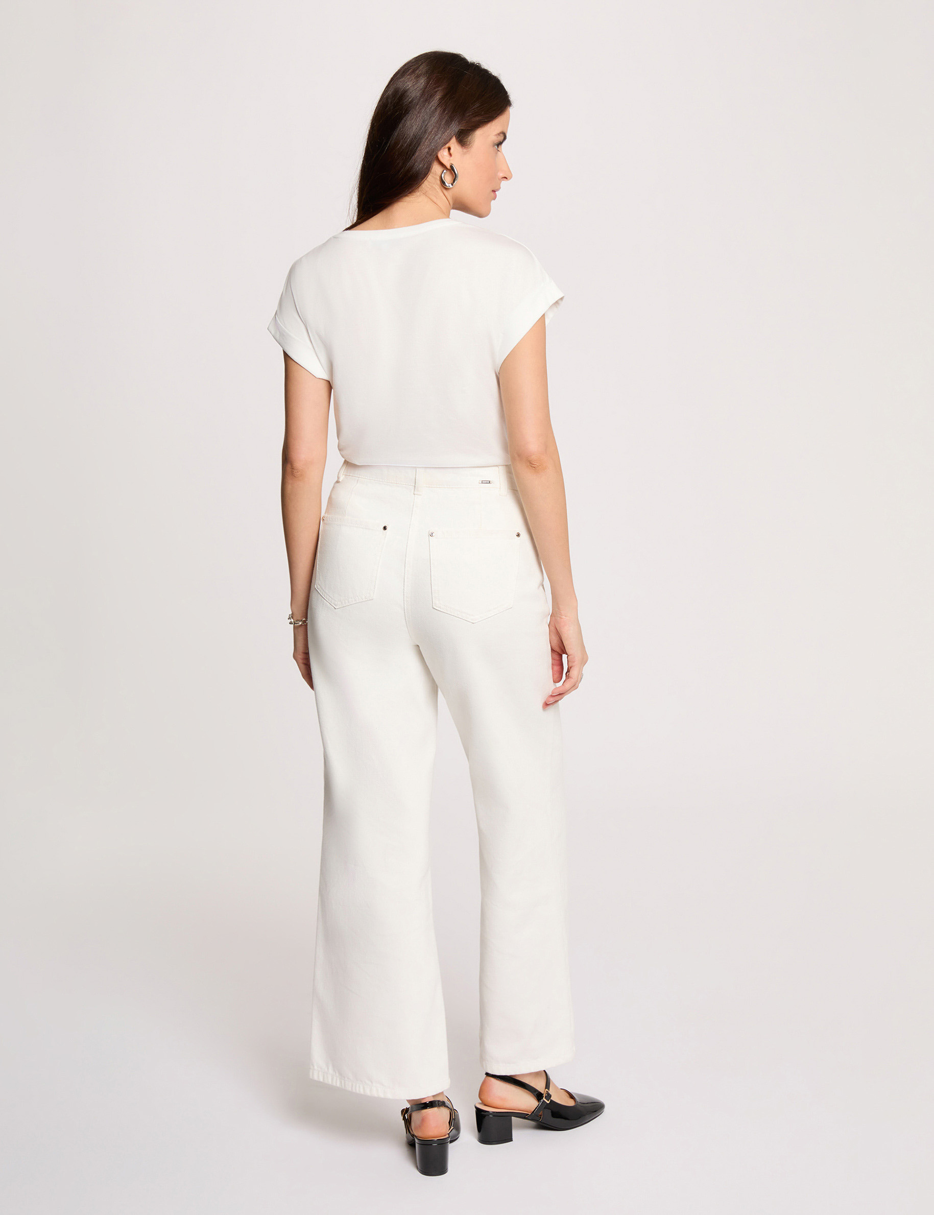 Short-sleeve t-shirt white women