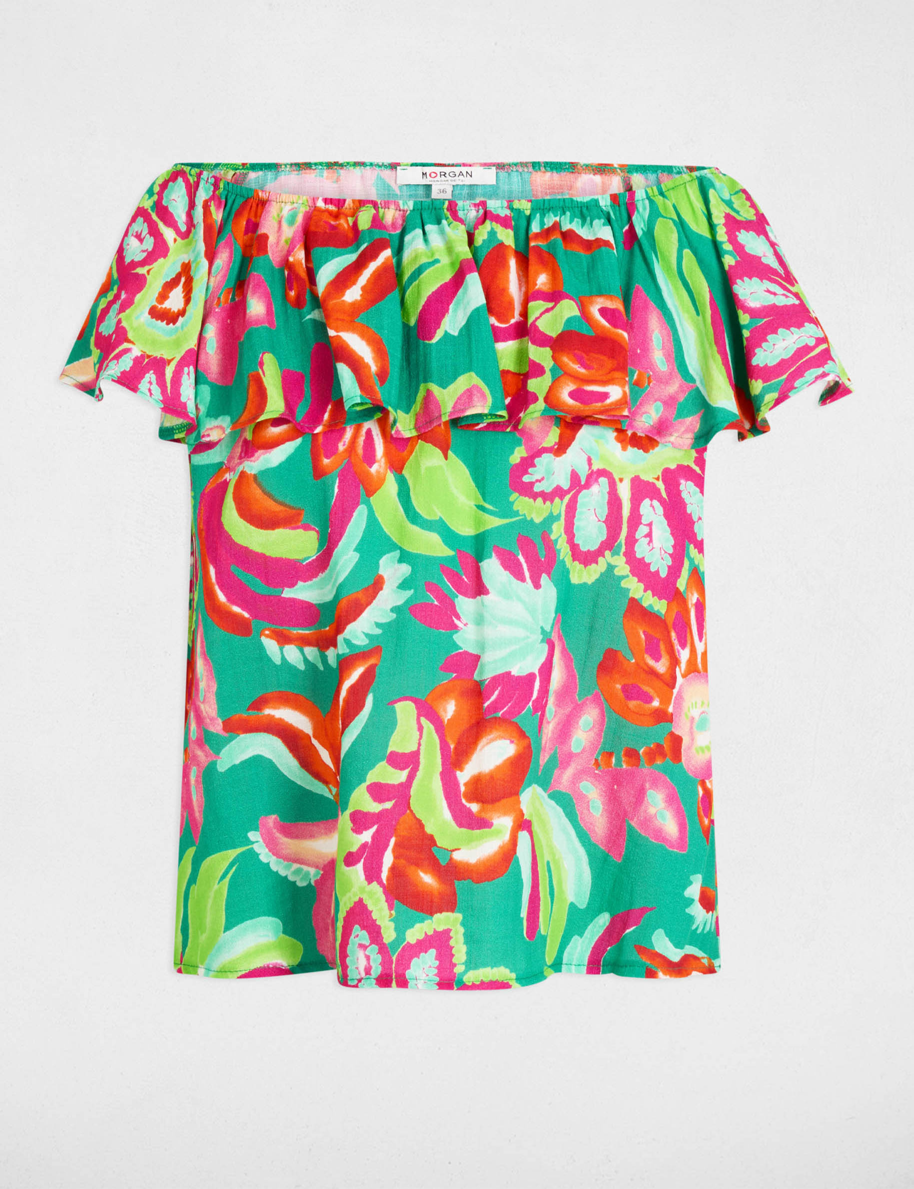 printed sleeveless top multicolor women Printed sleeveless top multicolor women