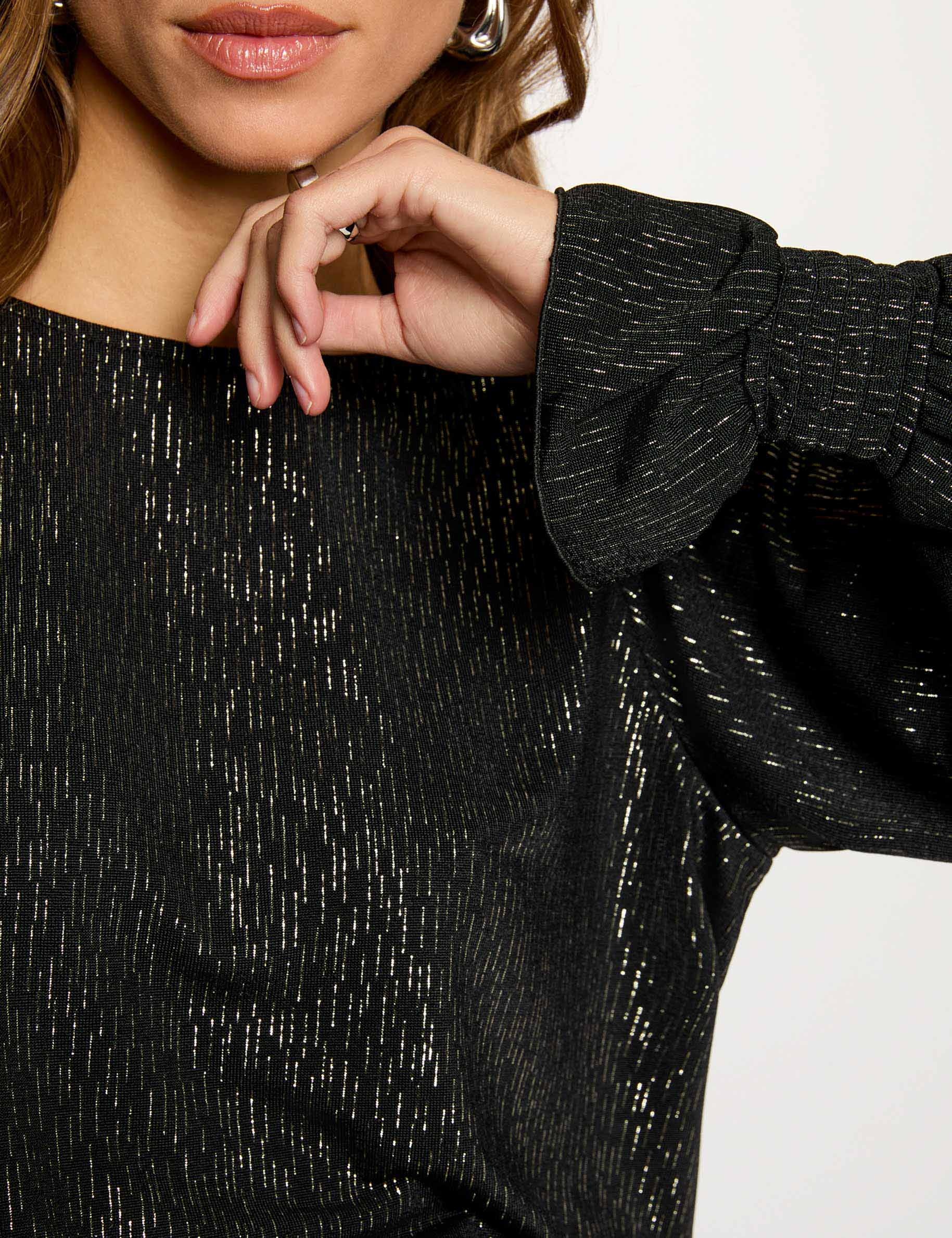 Long-sleeve t-shirt black women