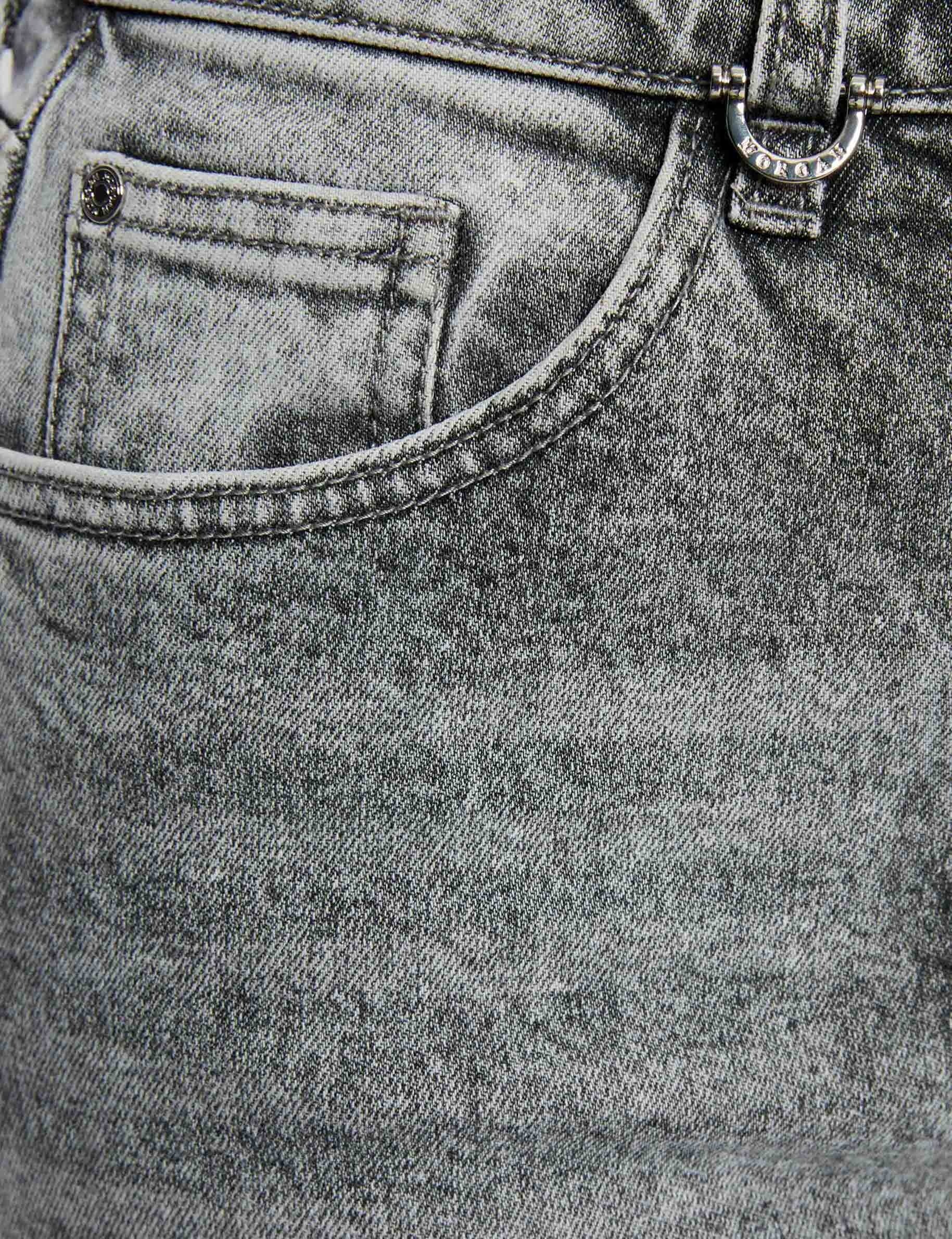 high waisted wide leg jeans denim snow grey women null