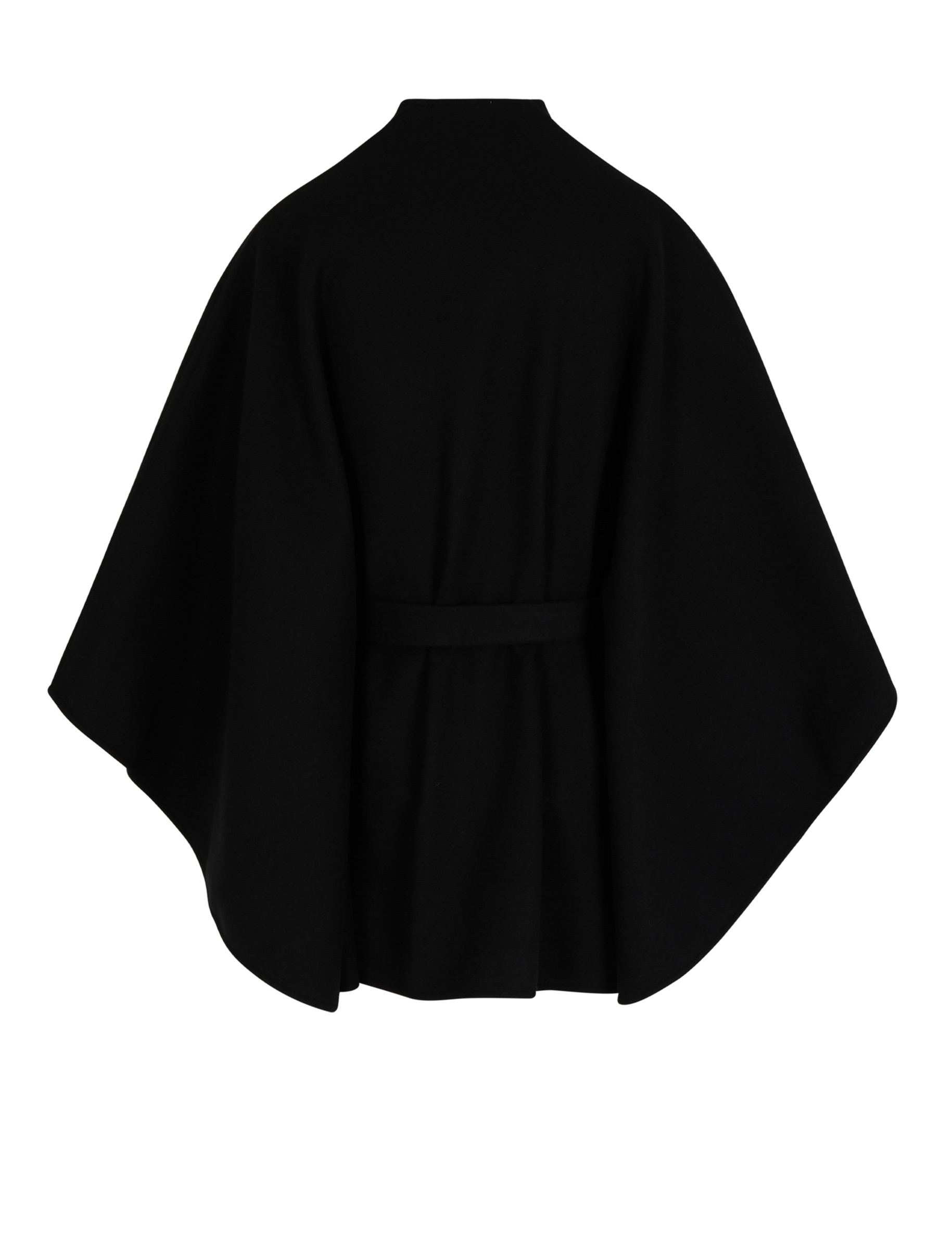Belted cape black women Morgan